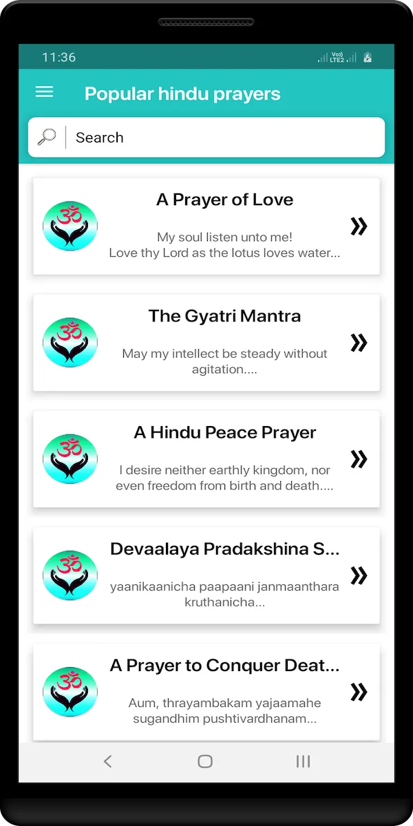 Popular hindu prayers | Indus Appstore | Screenshot