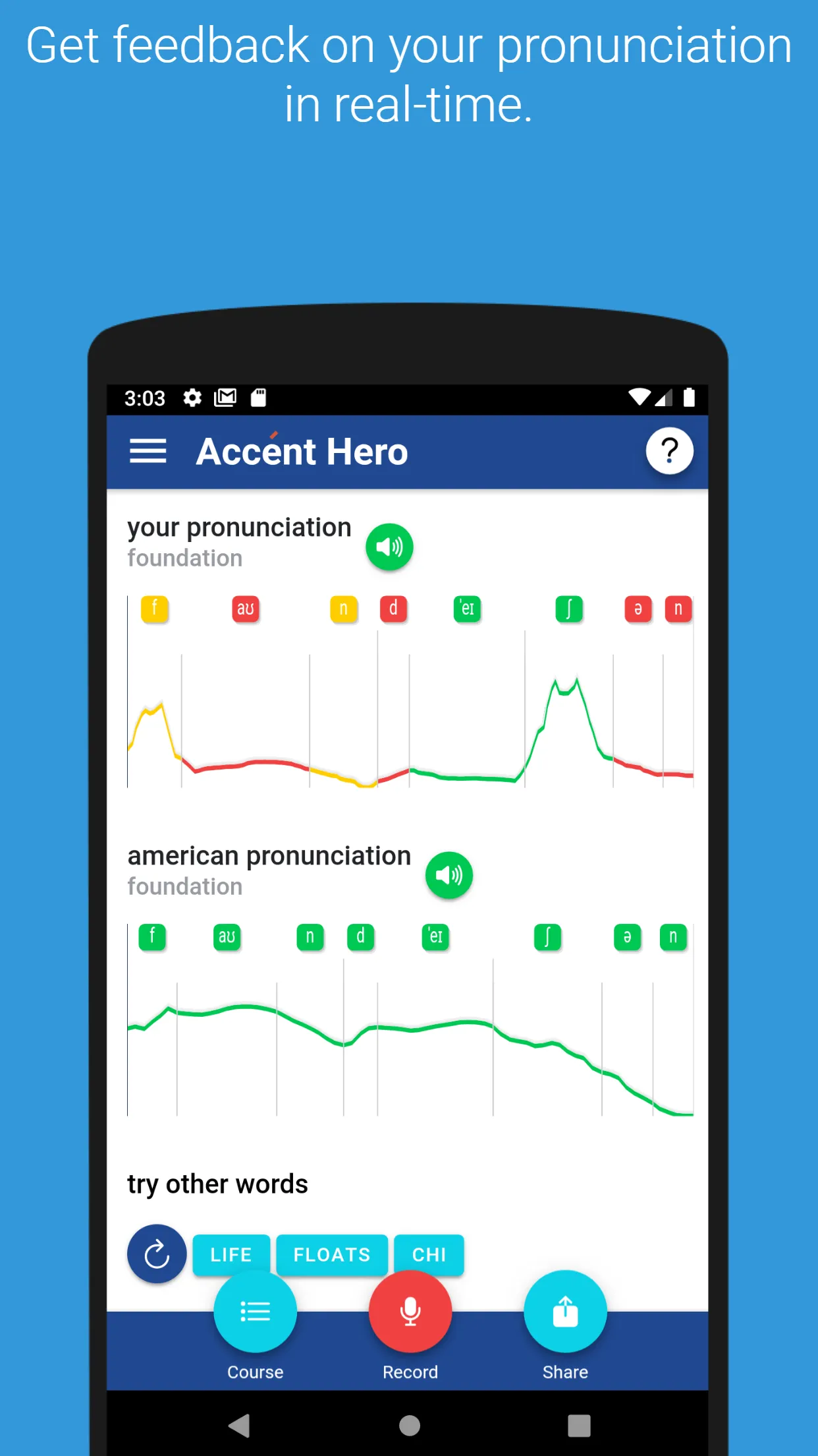 Accent Hero - American English | Indus Appstore | Screenshot