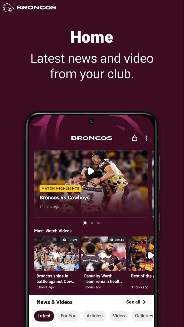 Brisbane Broncos | Indus Appstore | Screenshot