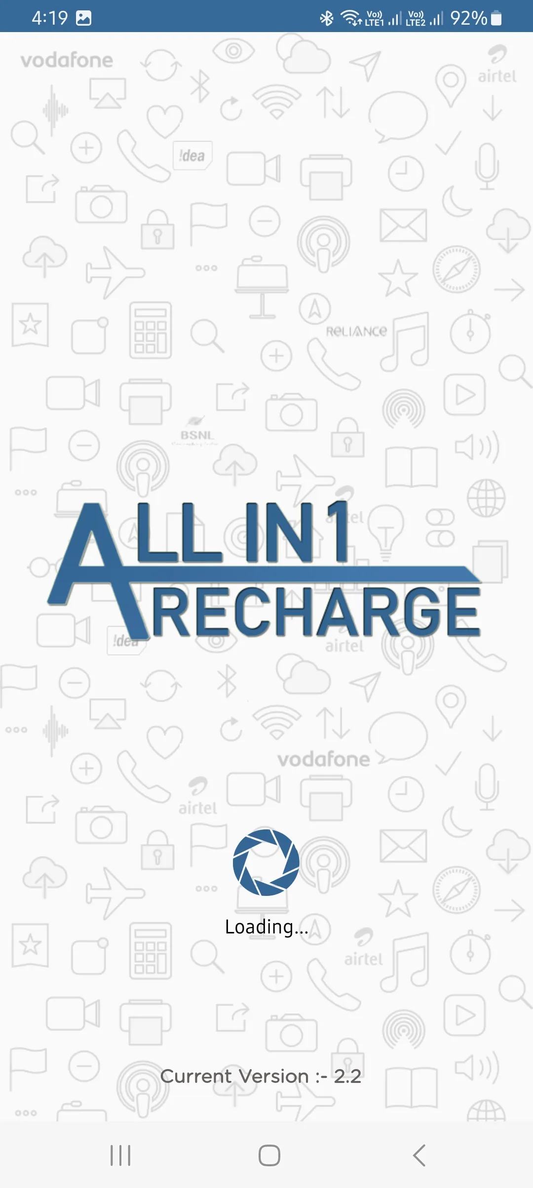 All In 1 Recharge | Indus Appstore | Screenshot