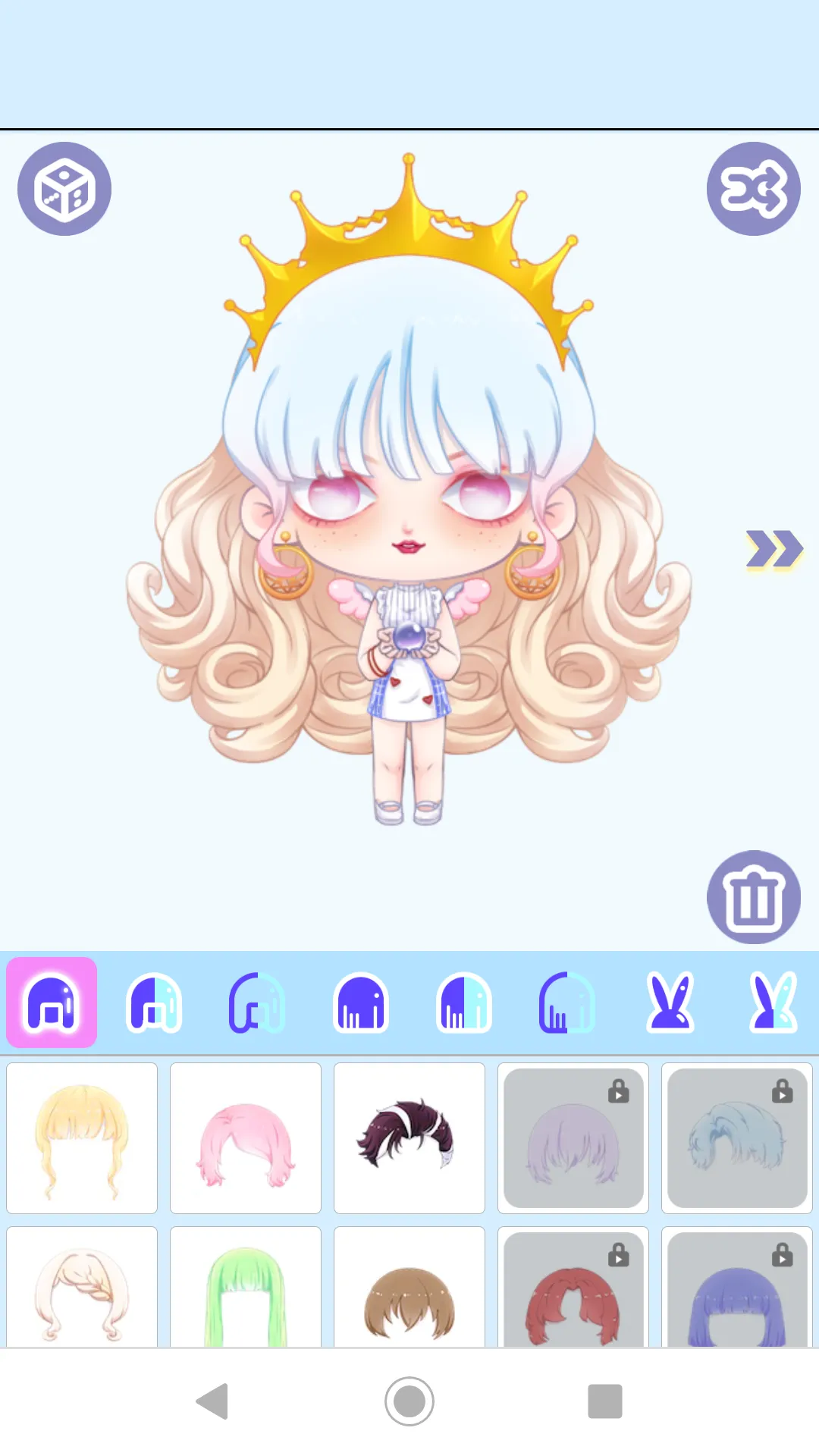 Anime Girl Dress Up | Indus Appstore | Screenshot