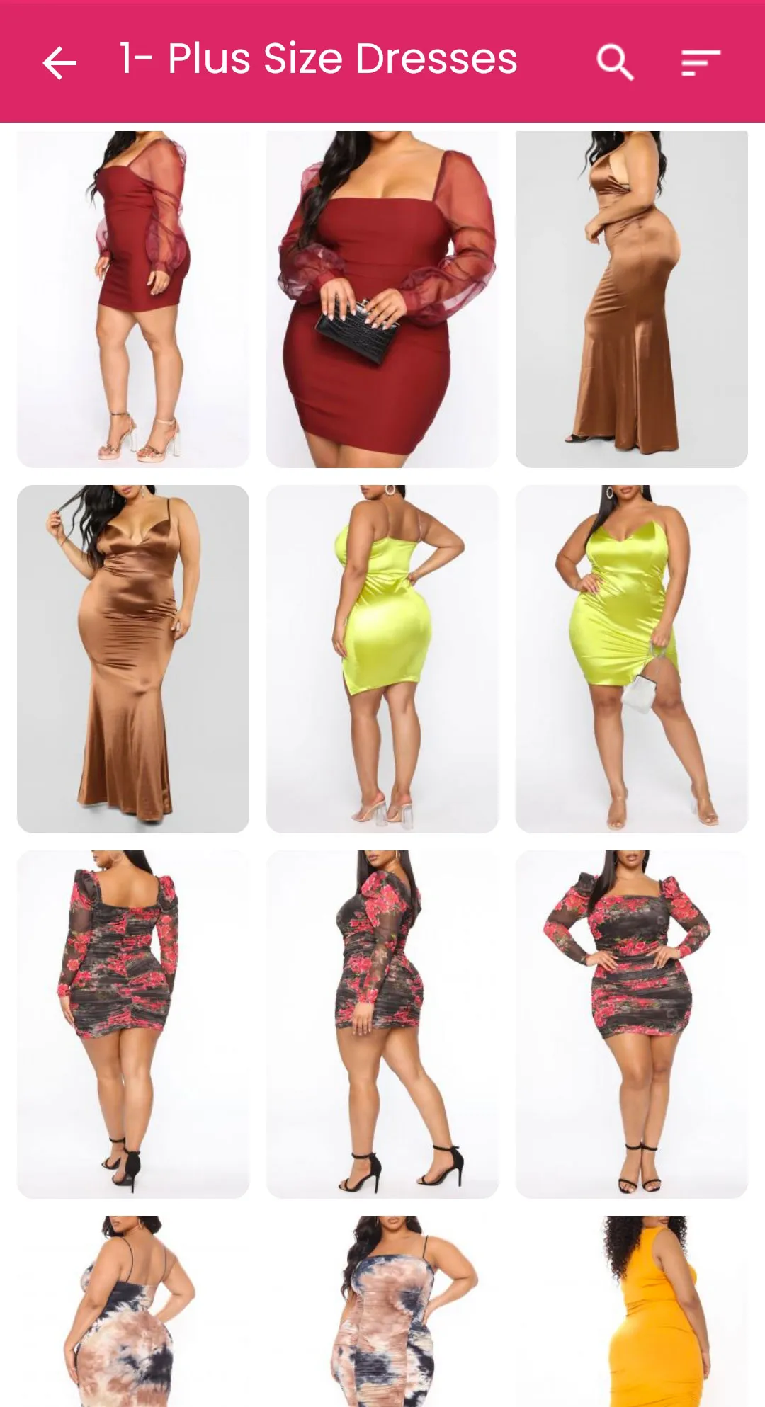 Plus Size Dresses for Women | Indus Appstore | Screenshot