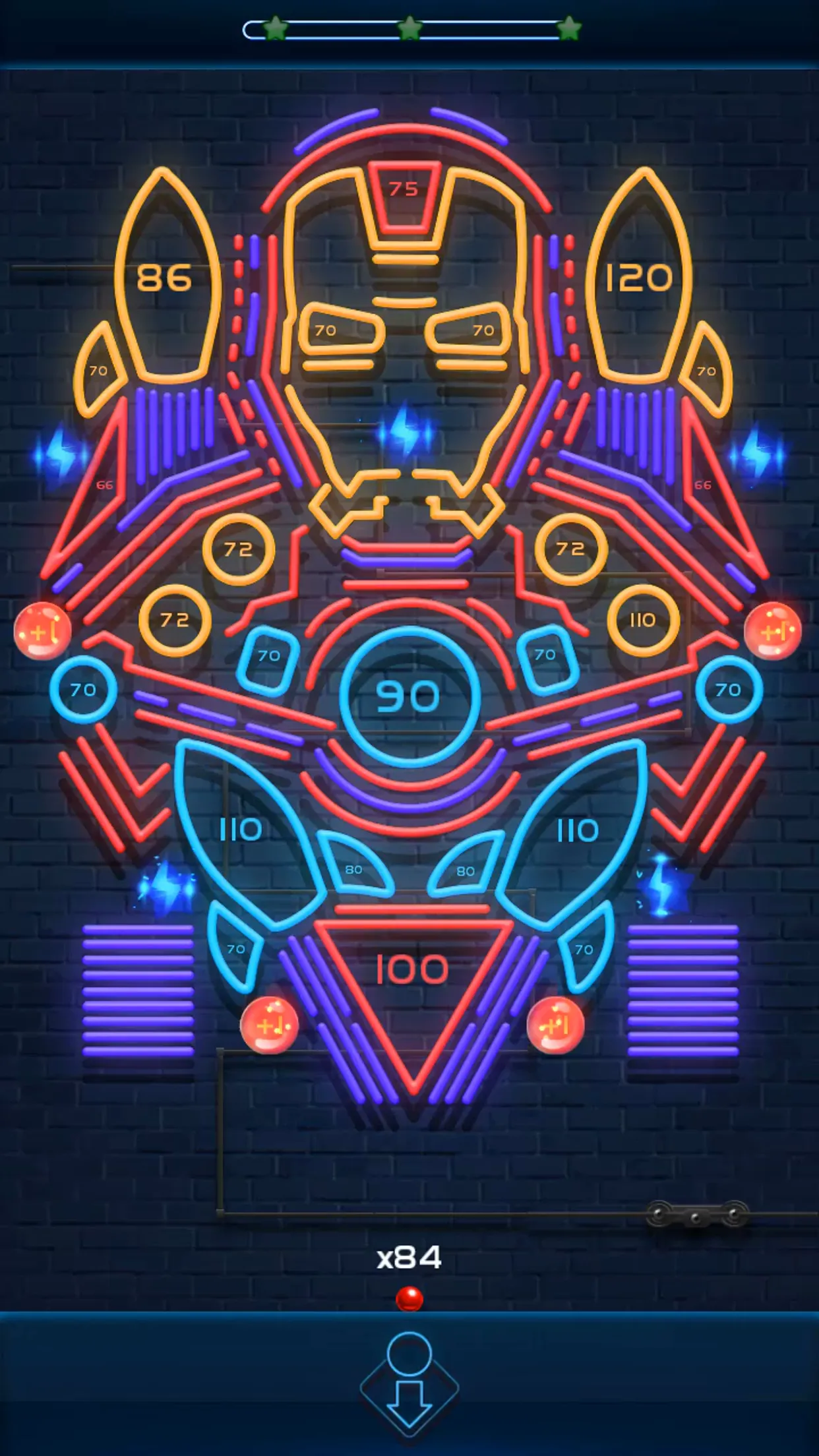 Neon n Balls | Indus Appstore | Screenshot