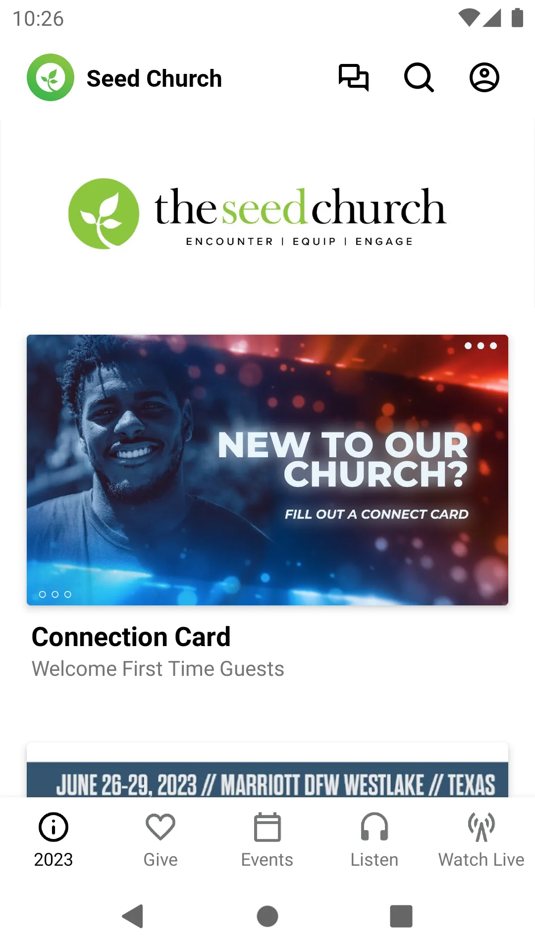 The Seed Church | Indus Appstore | Screenshot