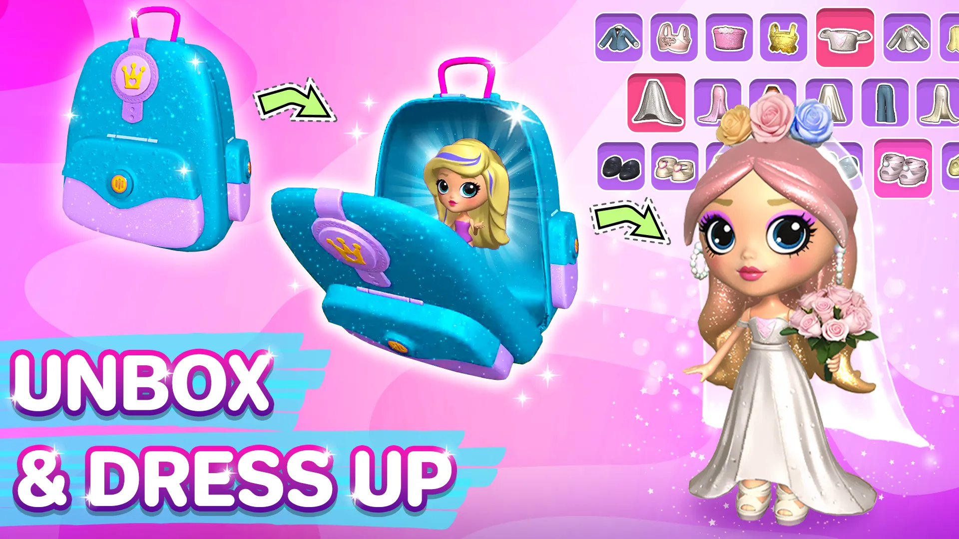 Go! Dolliz: 3D Doll Dress Up | Indus Appstore | Screenshot