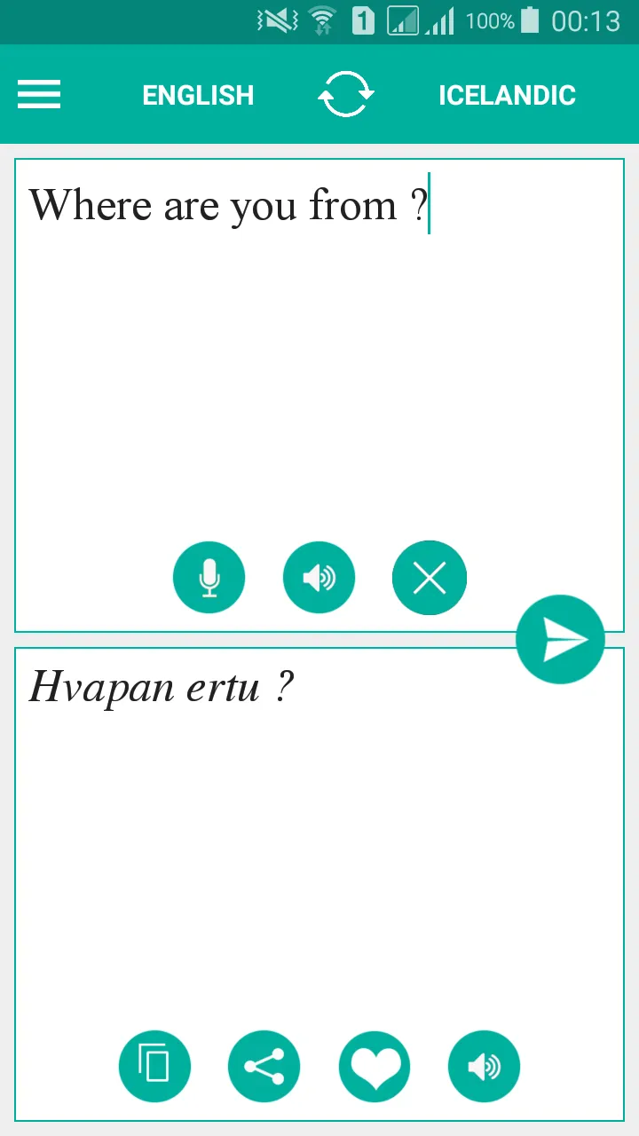 Icelandic English Translator | Indus Appstore | Screenshot