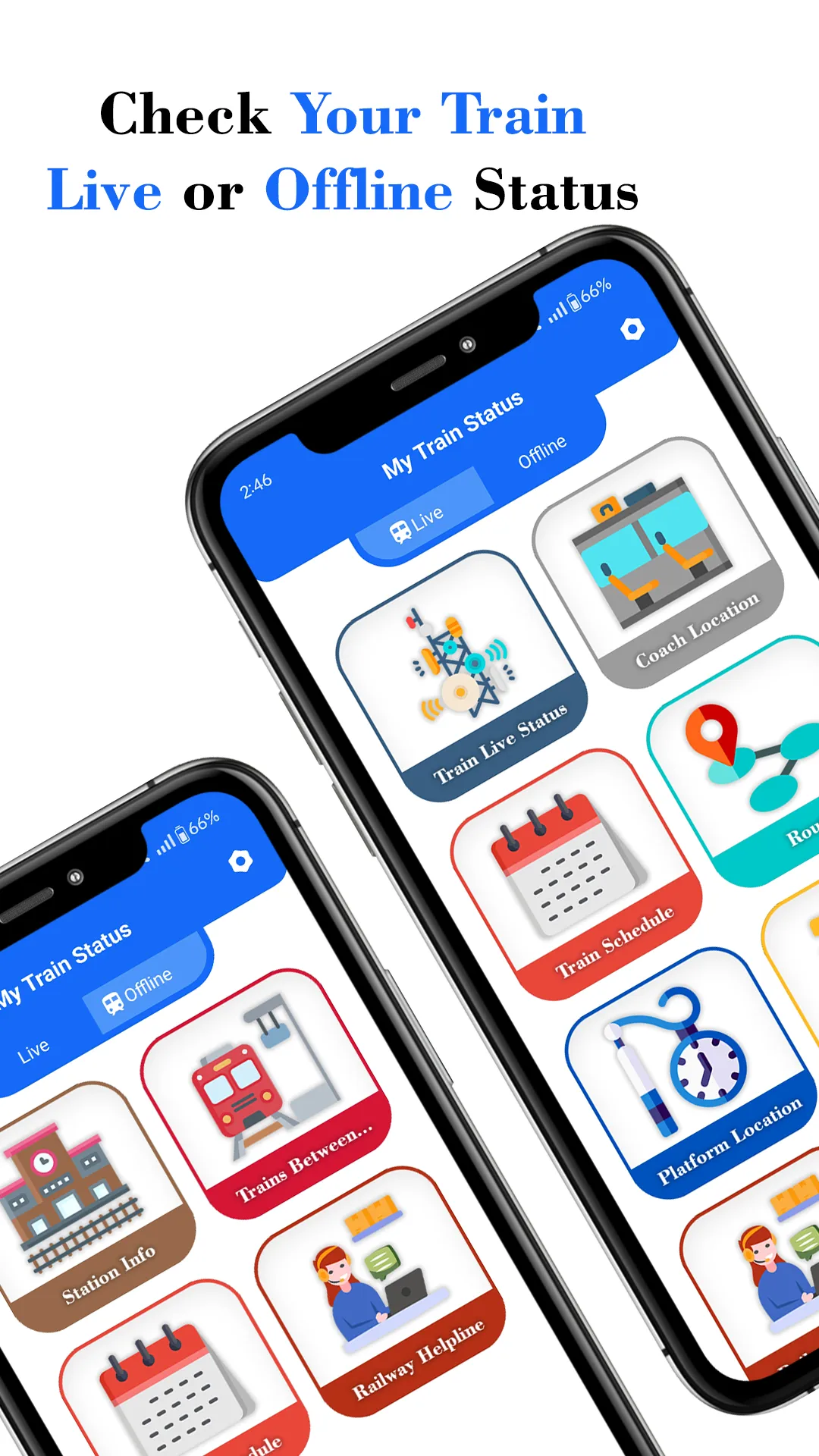 Where is my Train Status | Indus Appstore | Screenshot
