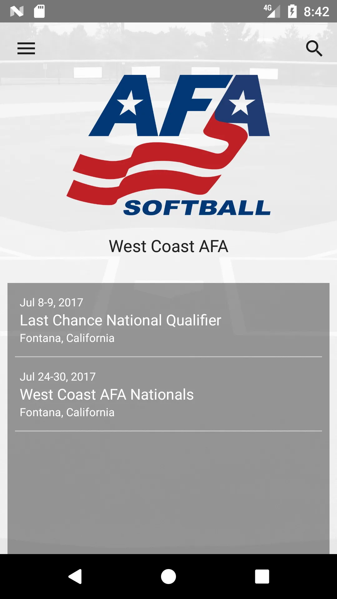 West Coast AFA | Indus Appstore | Screenshot