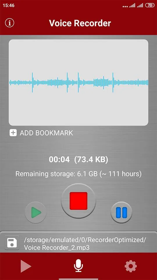 voice recorder - pro recorder | Indus Appstore | Screenshot