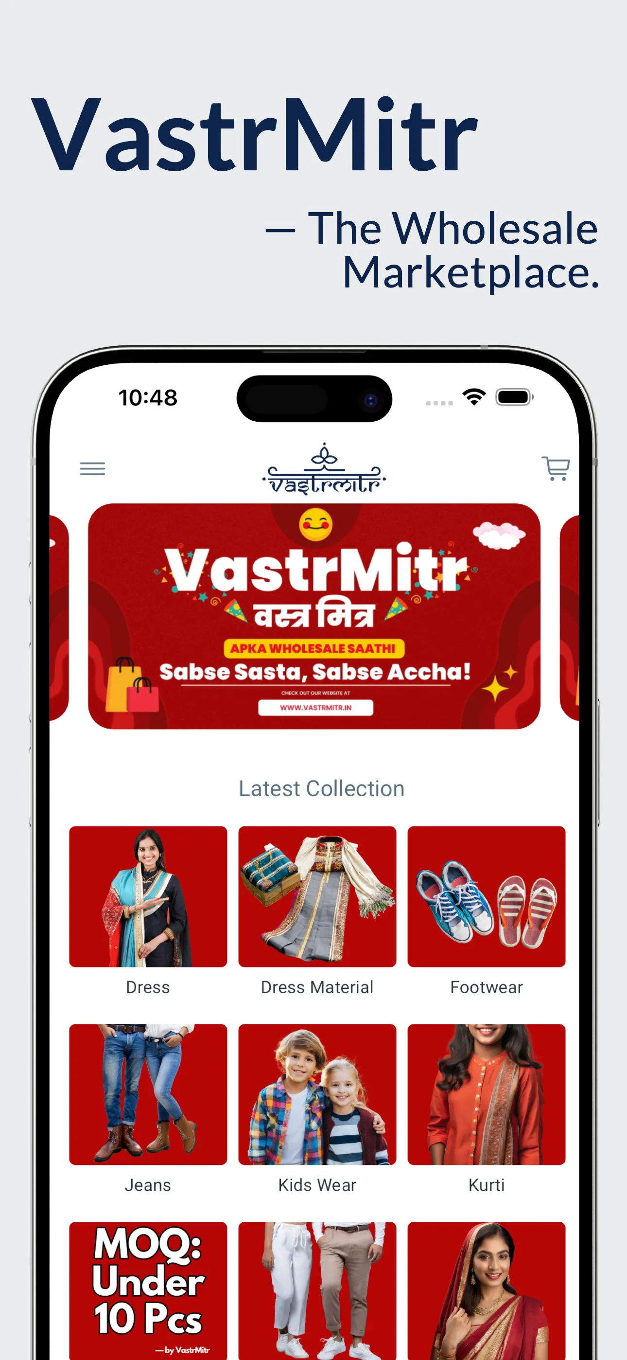 VastrMitr: Bulk, Wholesale App | Indus Appstore | Screenshot