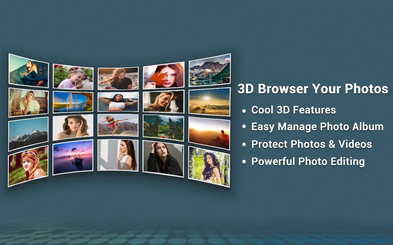 Photo Gallery 3D & HD | Indus Appstore | Screenshot