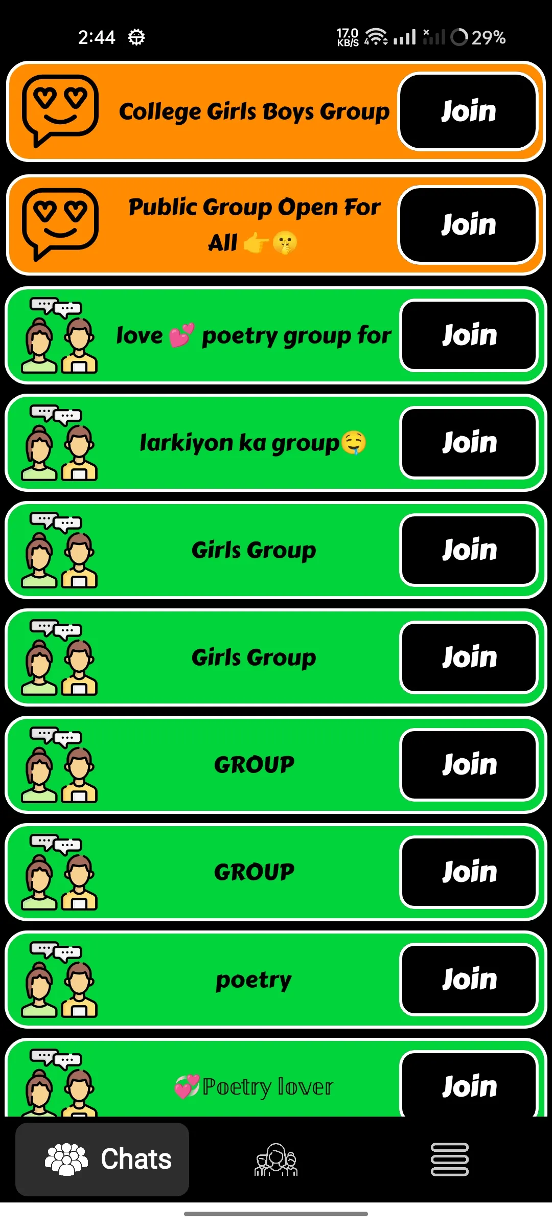 Whats GroupLink Join Unlimited | Indus Appstore | Screenshot