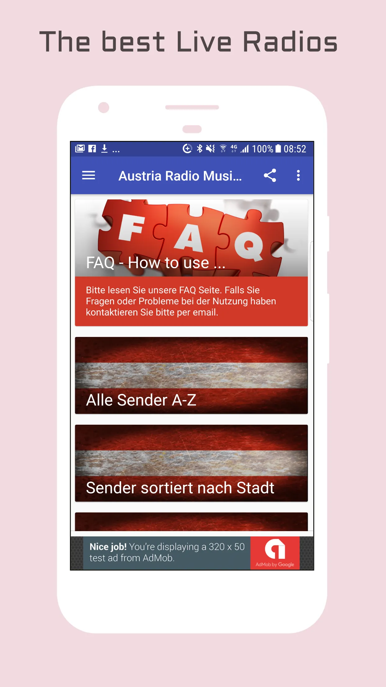 Austria Radio Music & News | Indus Appstore | Screenshot