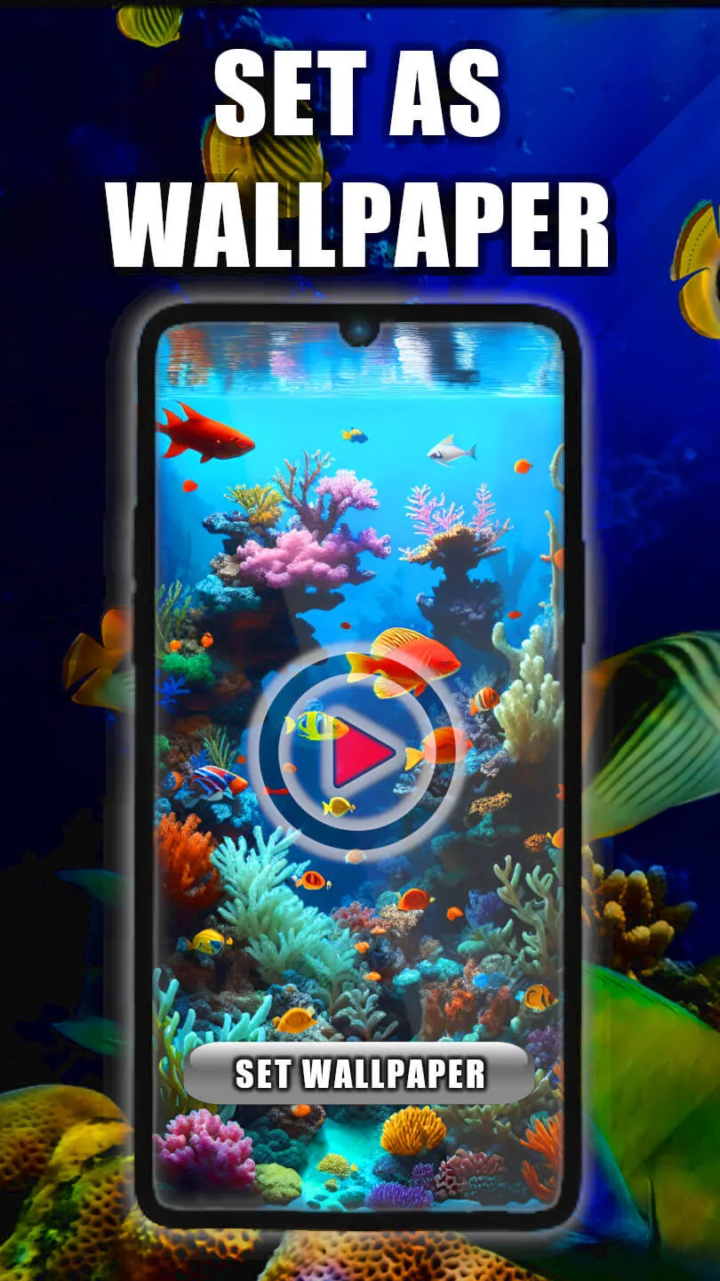 Aquarium Fish Live Wallpaper | Indus Appstore | Screenshot