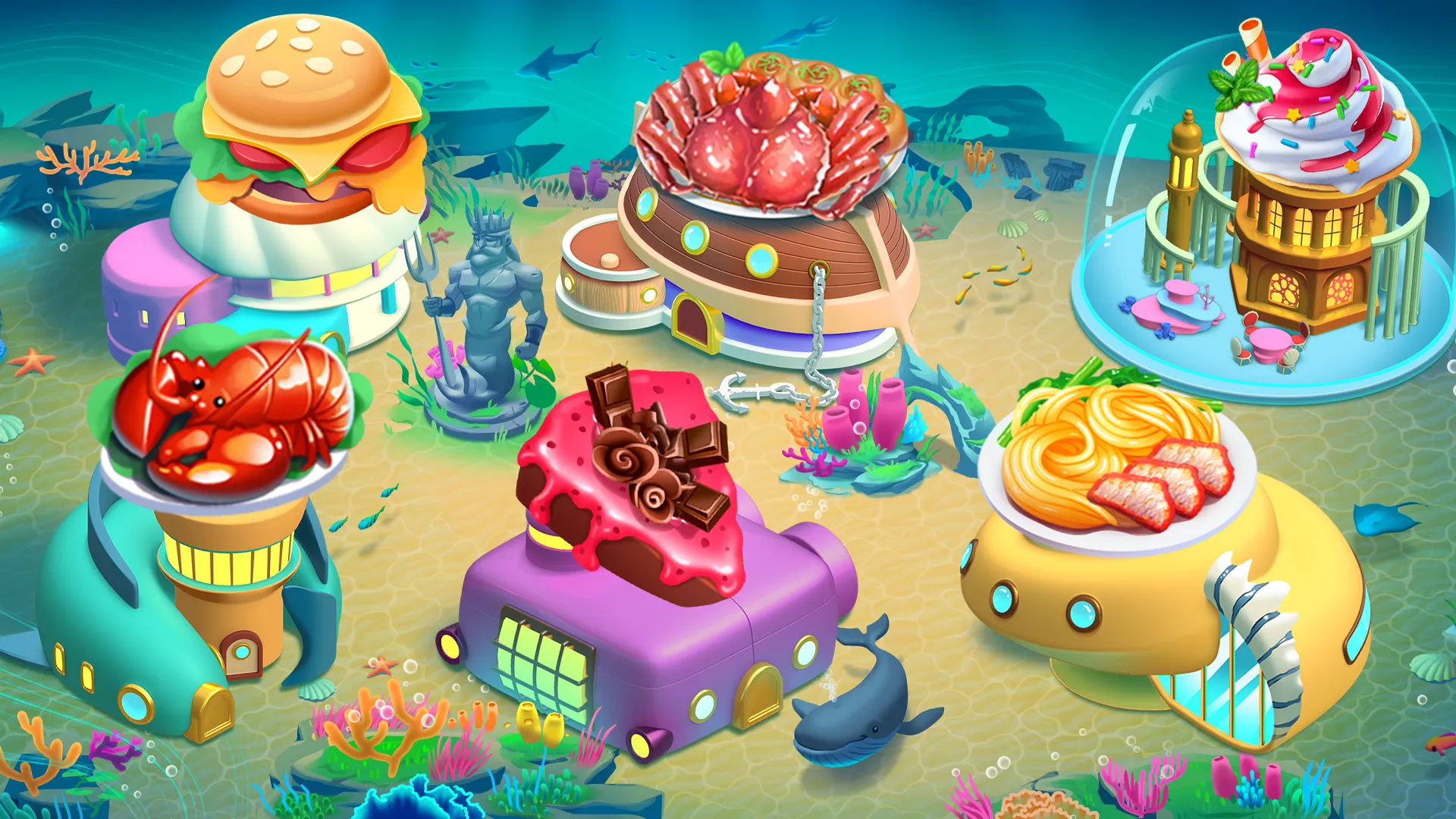 Cooking Aquarium - A Star Chef | Indus Appstore | Screenshot