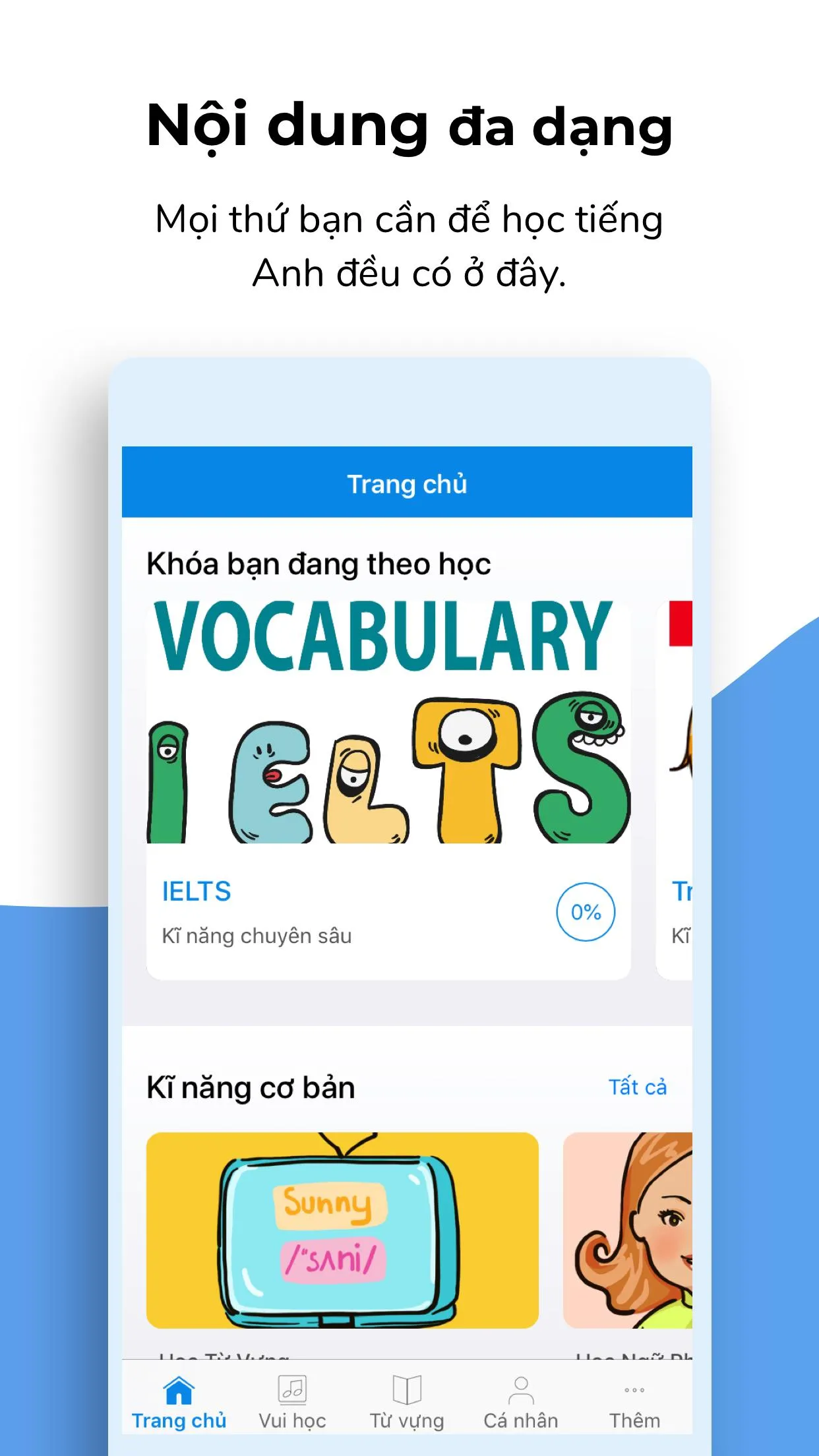 Học Tiếng Anh Siêu Tốc - Atomi | Indus Appstore | Screenshot