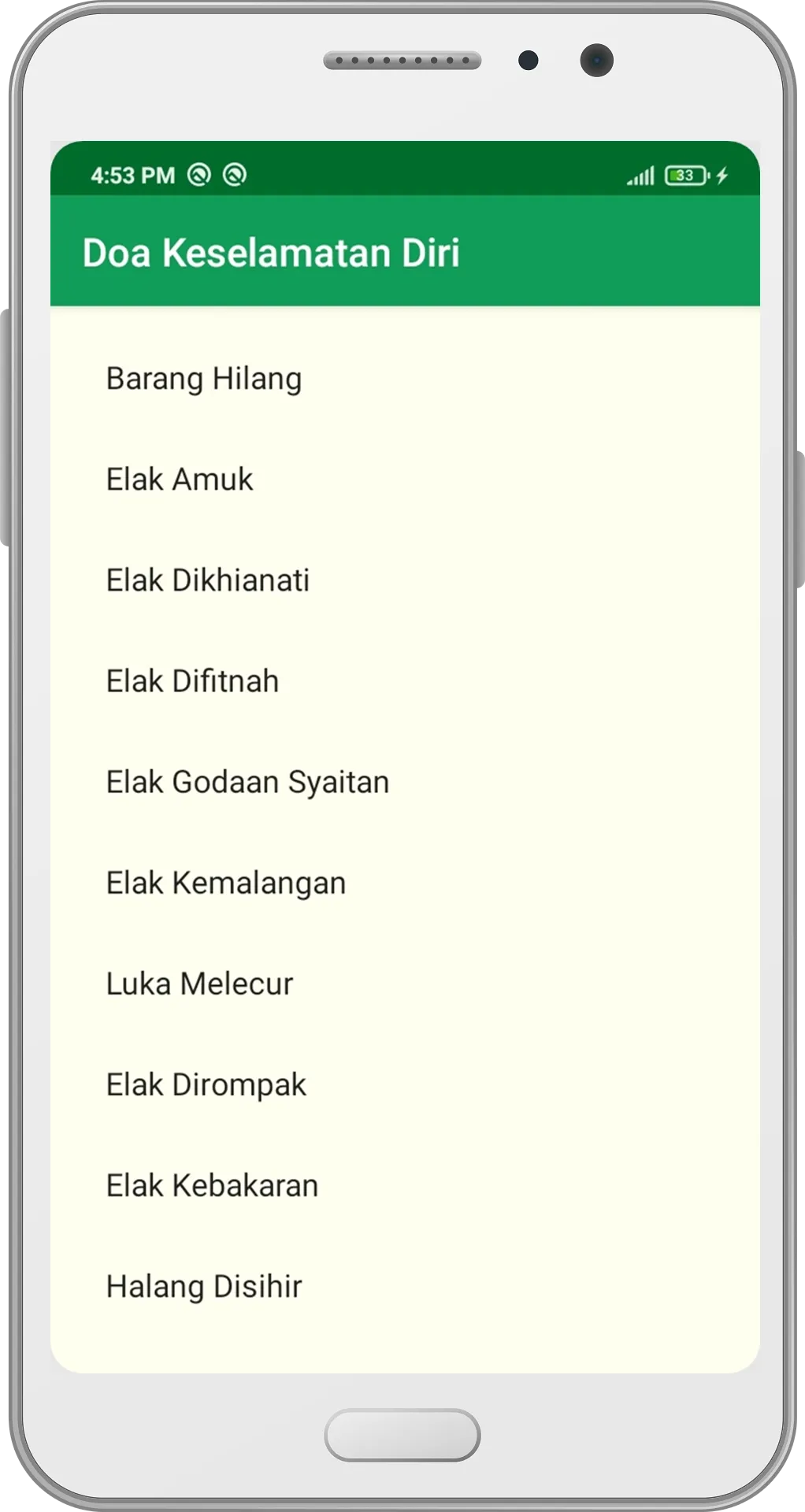 Doa Keselamatan Diri | Indus Appstore | Screenshot