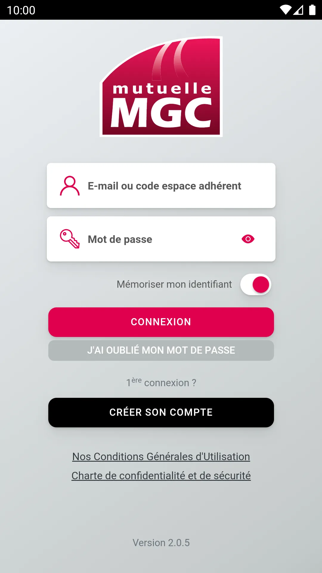 Mutuelle MGC – Espace Adhérent | Indus Appstore | Screenshot