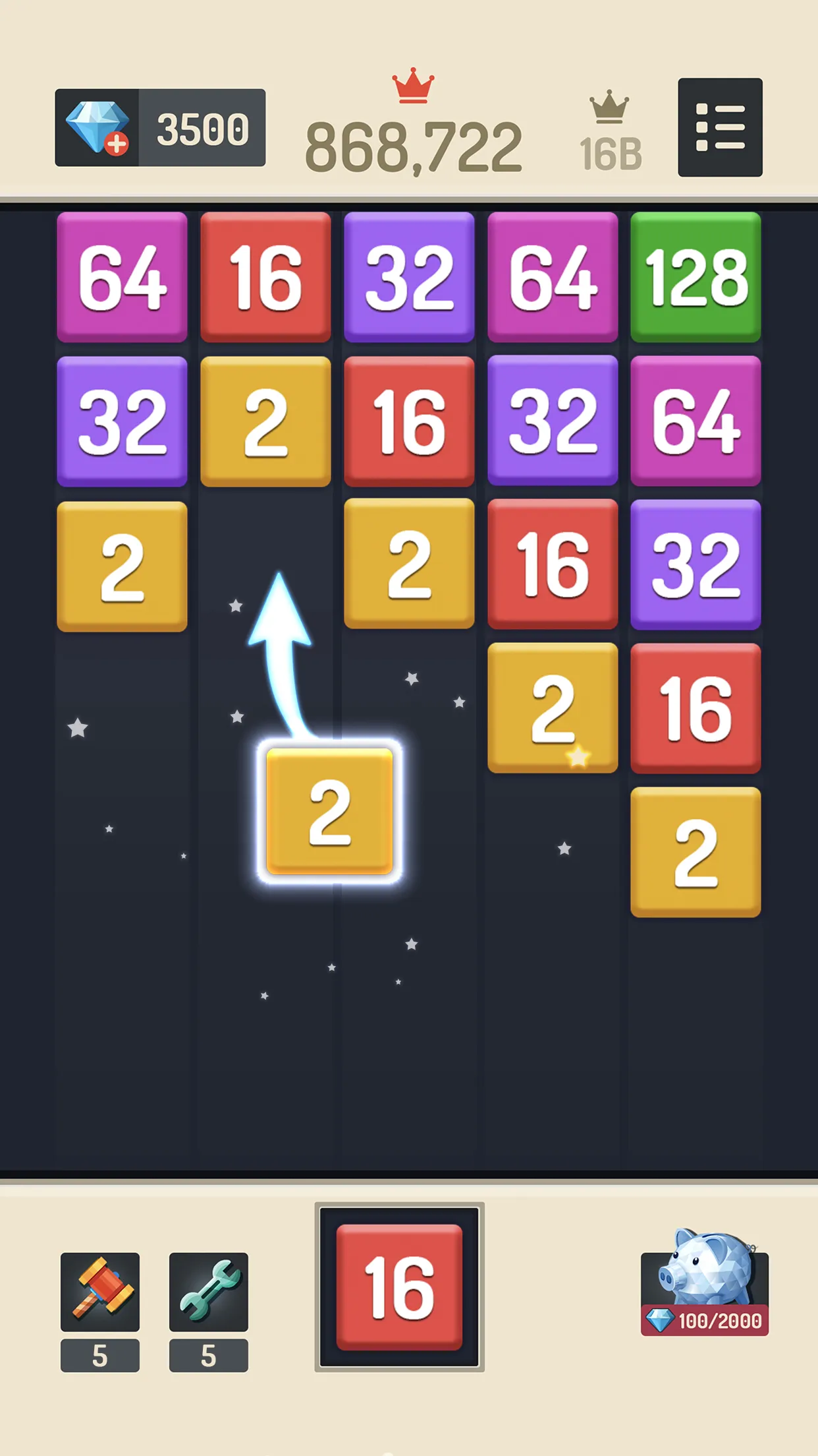 Merge Block - 2048 Puzzle | Indus Appstore | Screenshot