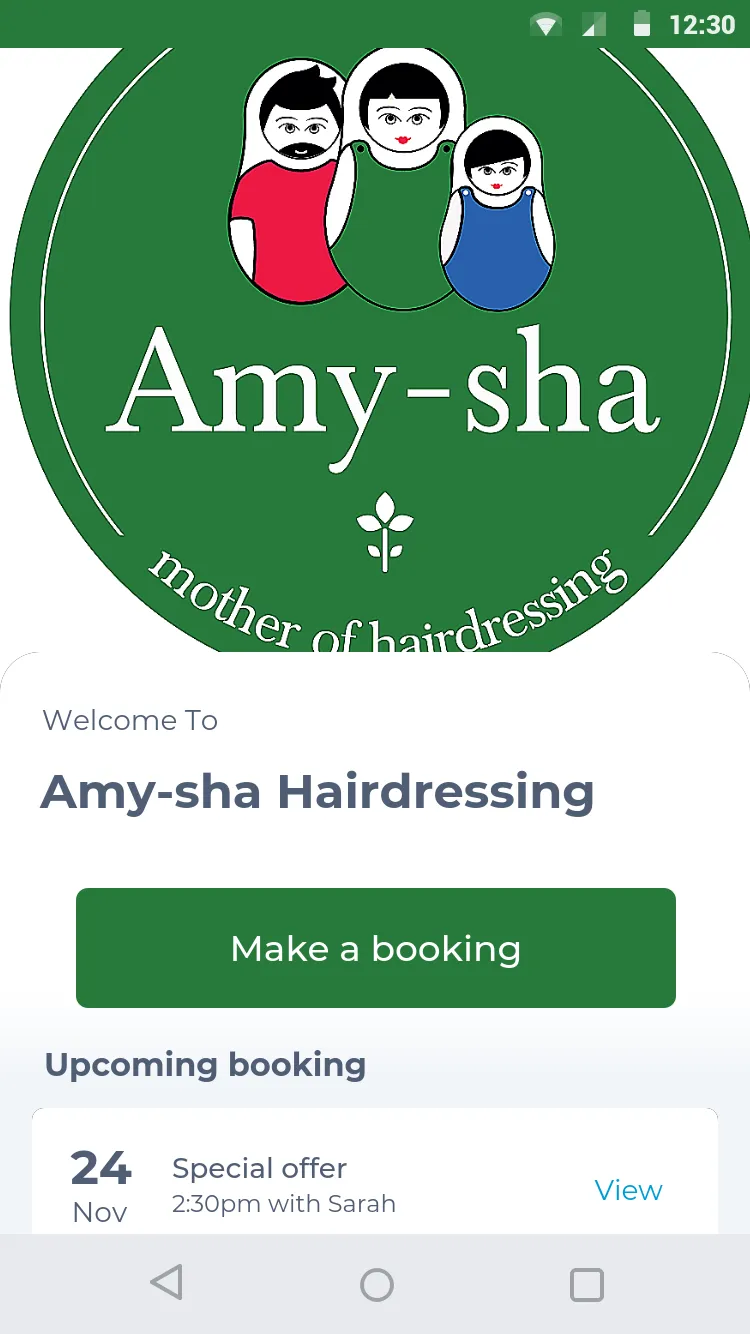 Amy-sha Hairdressing | Indus Appstore | Screenshot