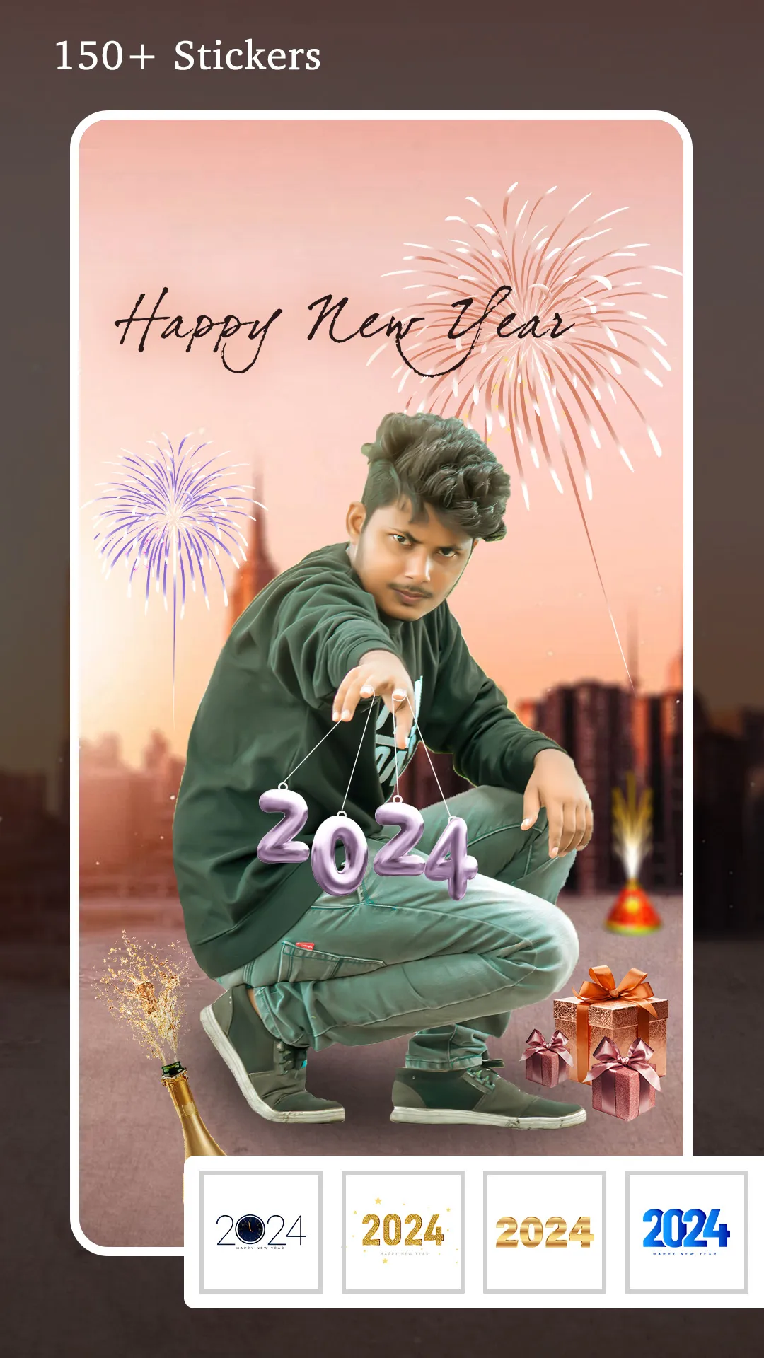 Happy NewYear Photo Editor2024 | Indus Appstore | Screenshot