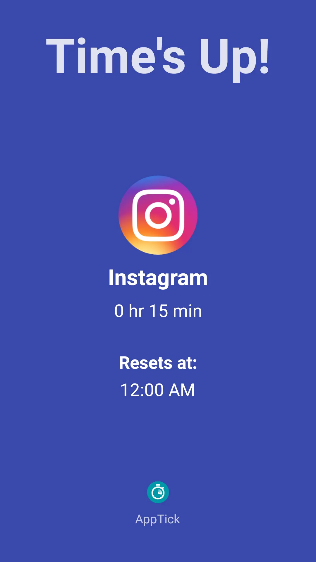 AppTick - App Time Limit[BETA] | Indus Appstore | Screenshot