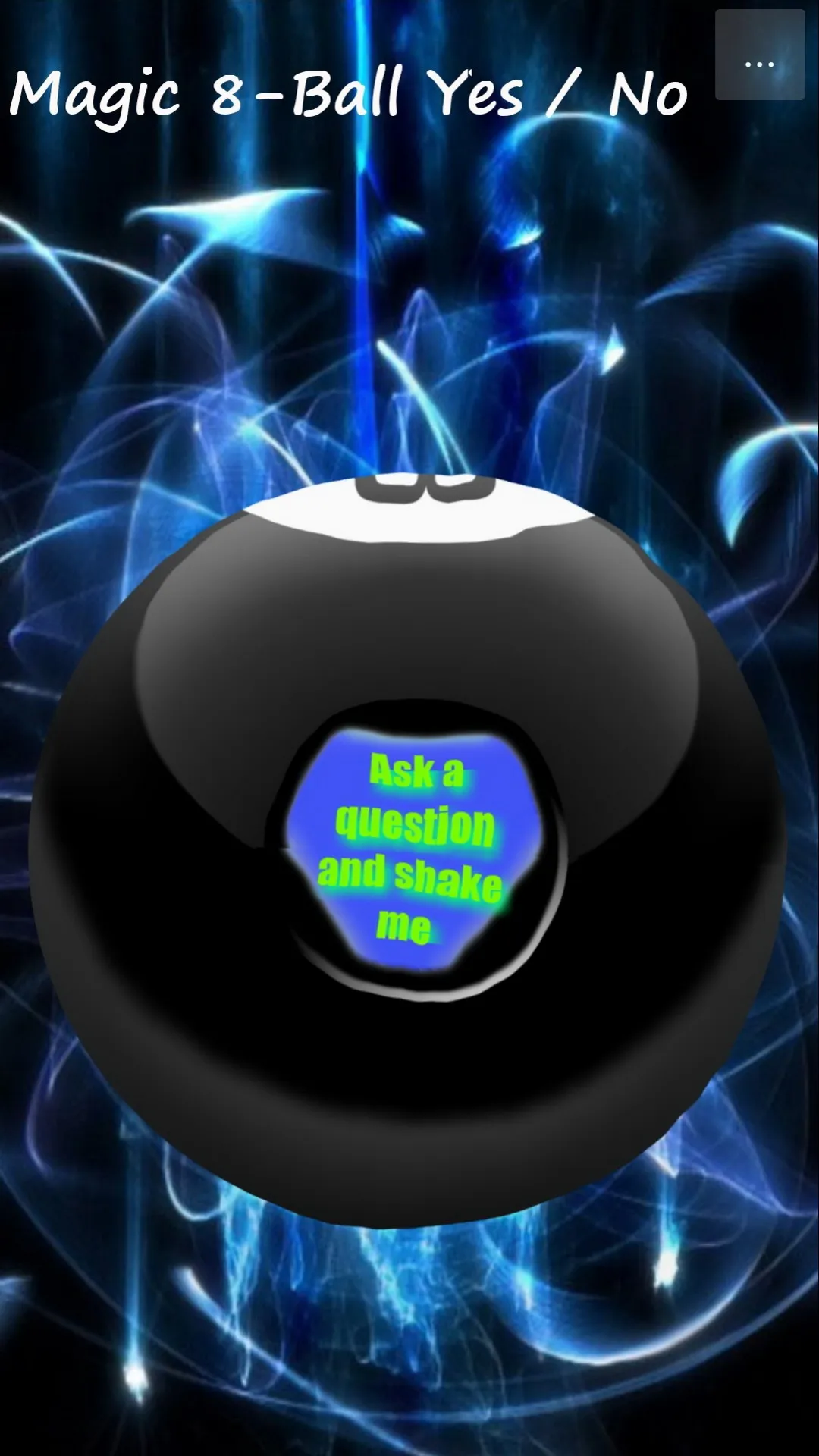 Magic Ball Yes / No | Indus Appstore | Screenshot