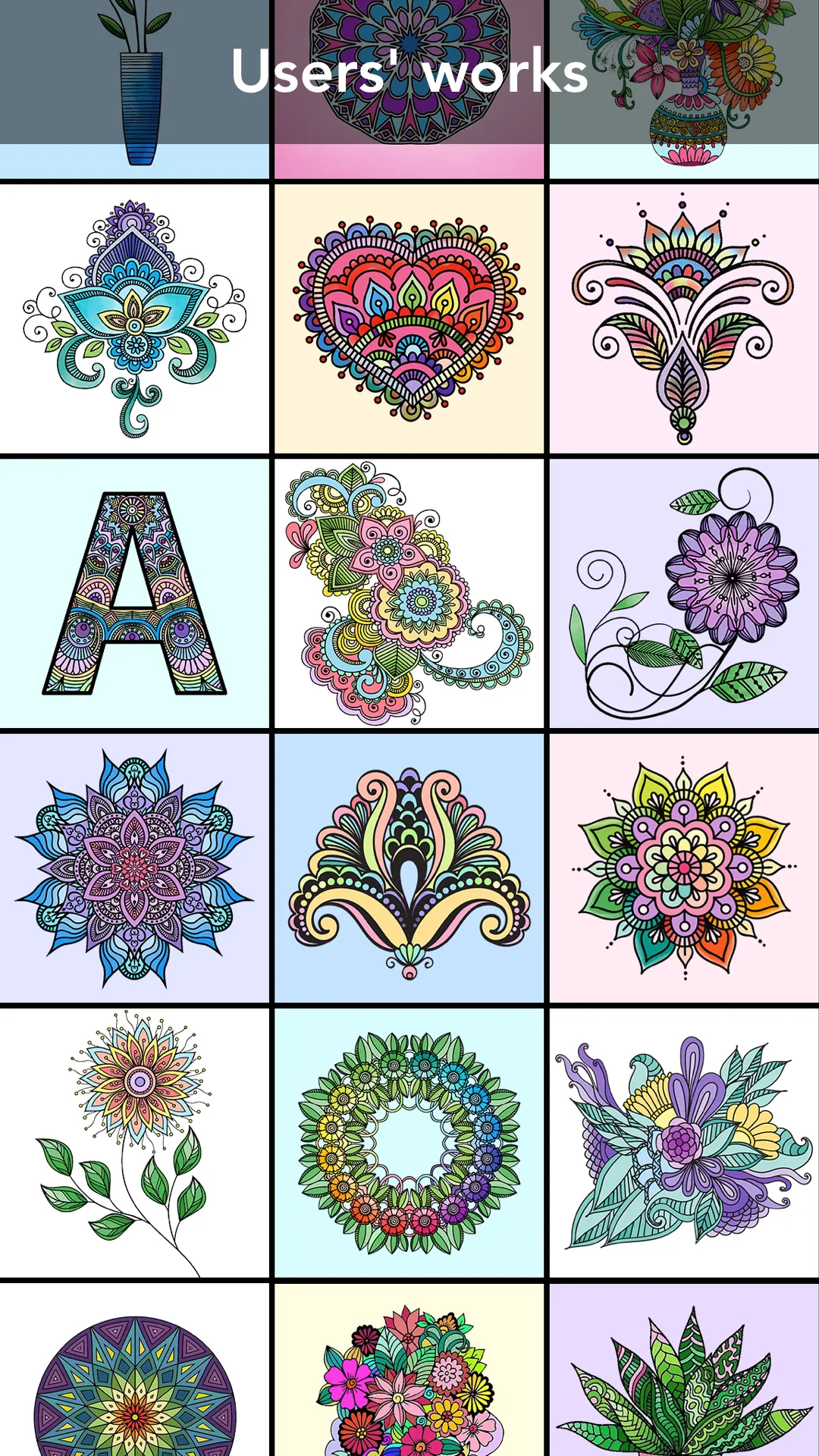 Mandala Coloring Book | Indus Appstore | Screenshot