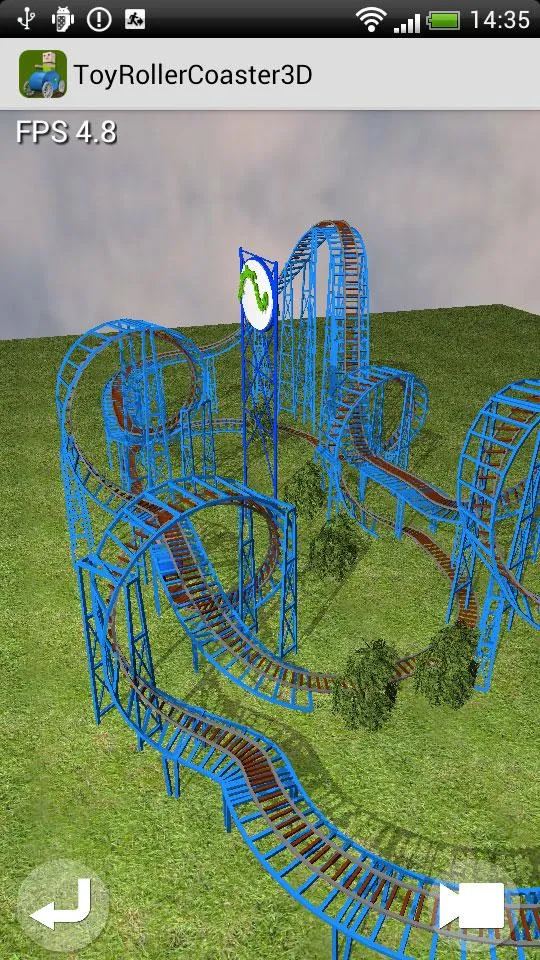 Toy RollerCoaster 3D | Indus Appstore | Screenshot