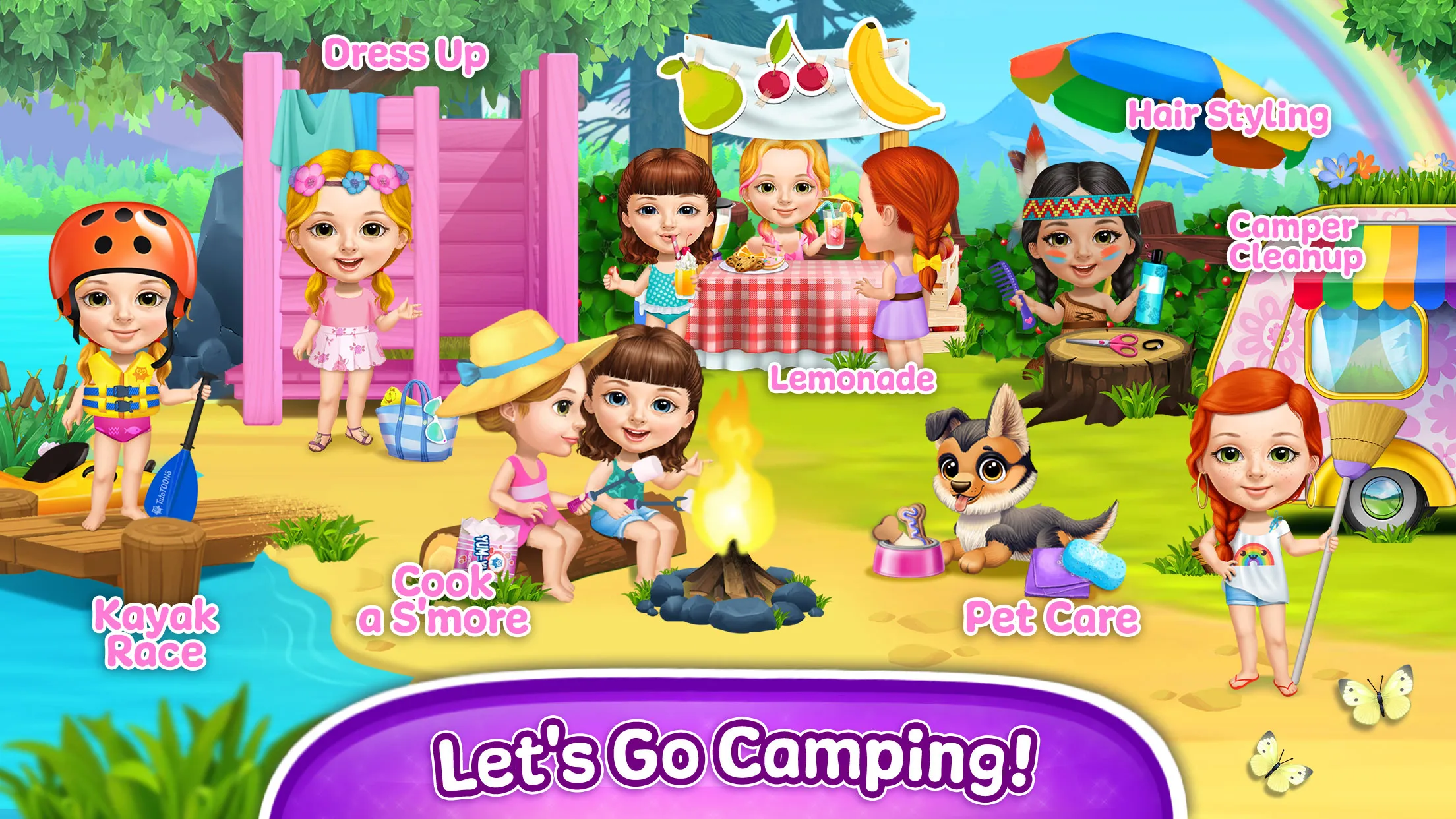 Sweet Baby Girl Summer Camp | Indus Appstore | Screenshot