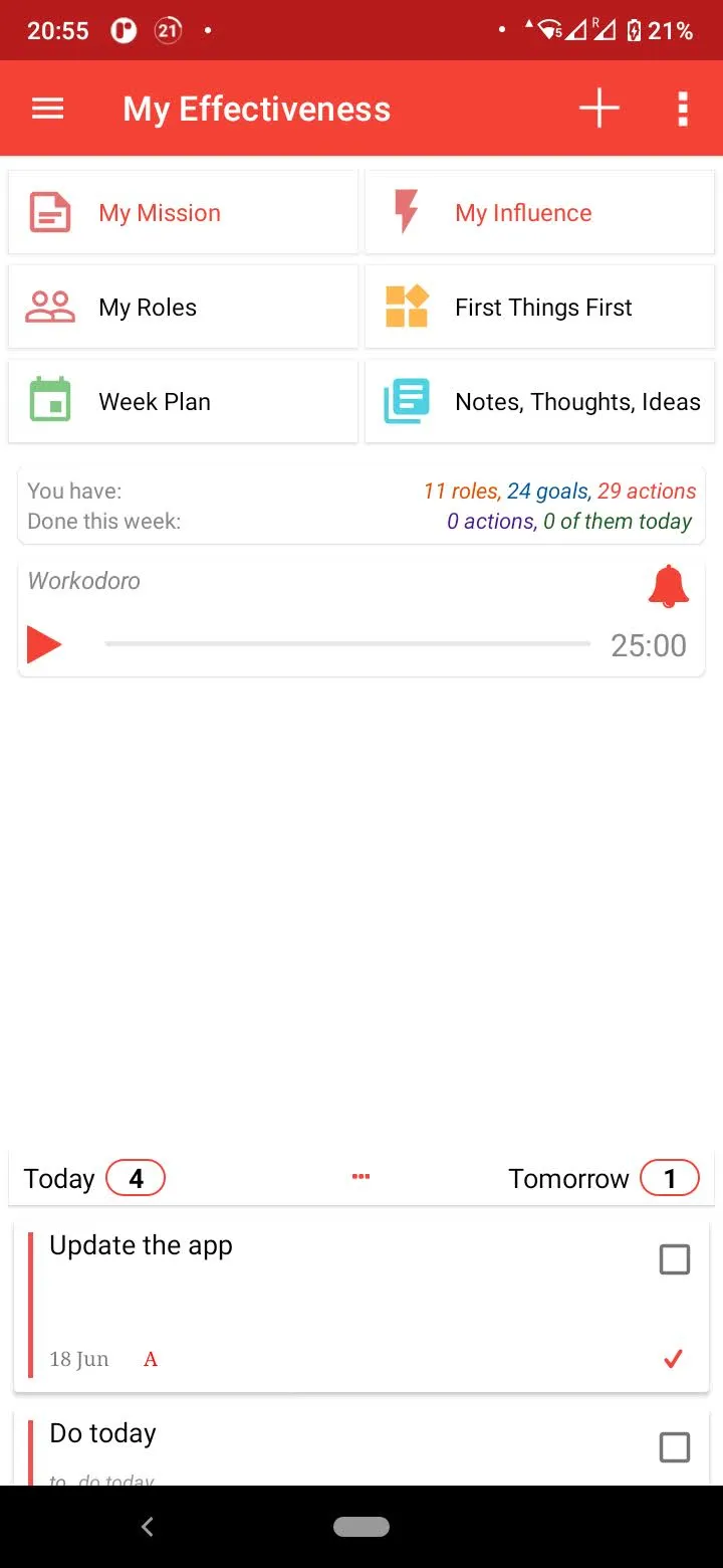 My Effectiveness Habits | Indus Appstore | Screenshot