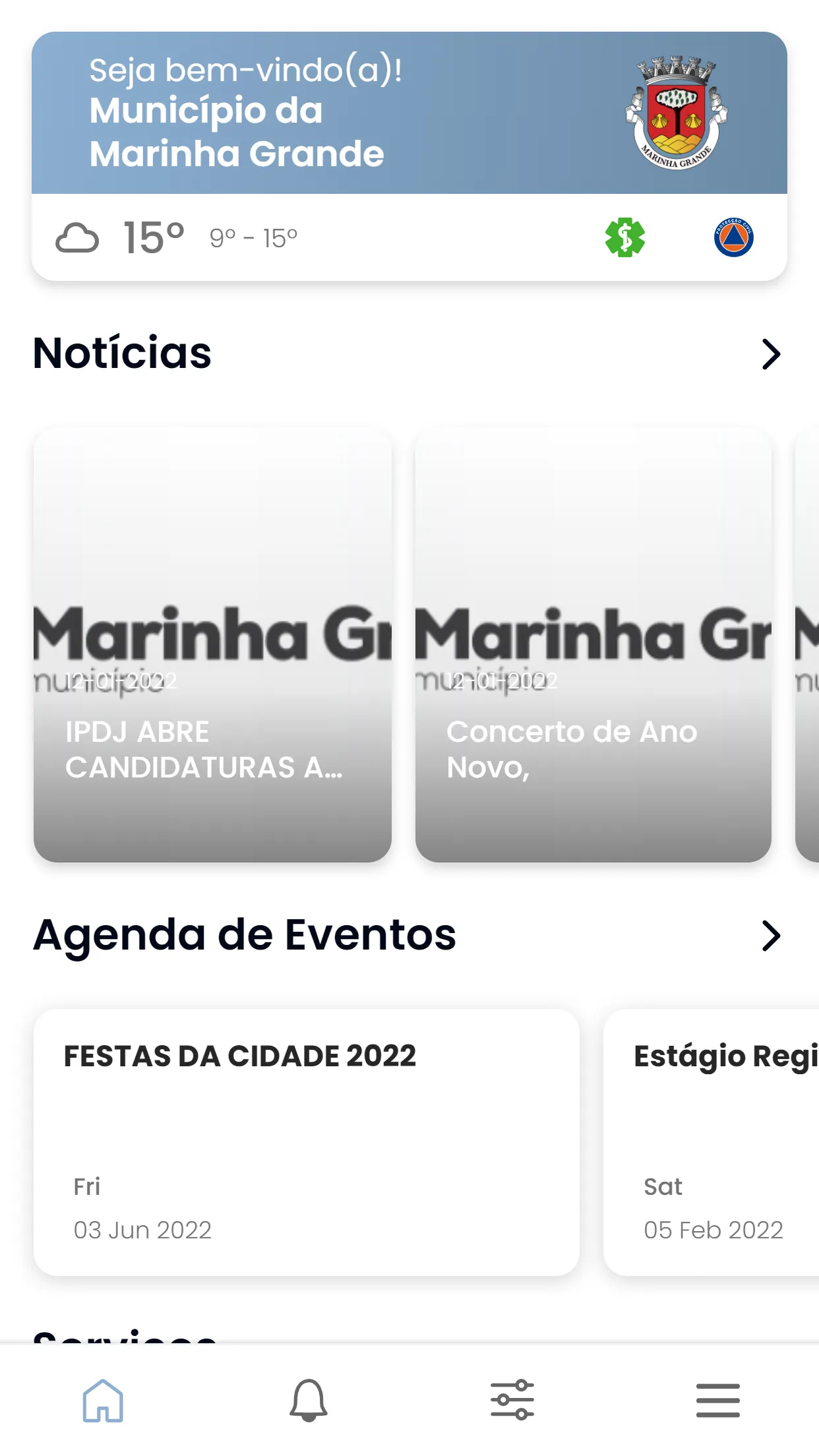 Município da Marinha Grande | Indus Appstore | Screenshot