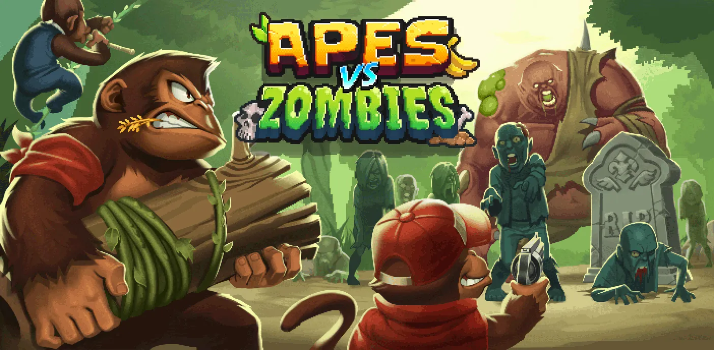 Apes vs. Zombies | Indus Appstore | Screenshot