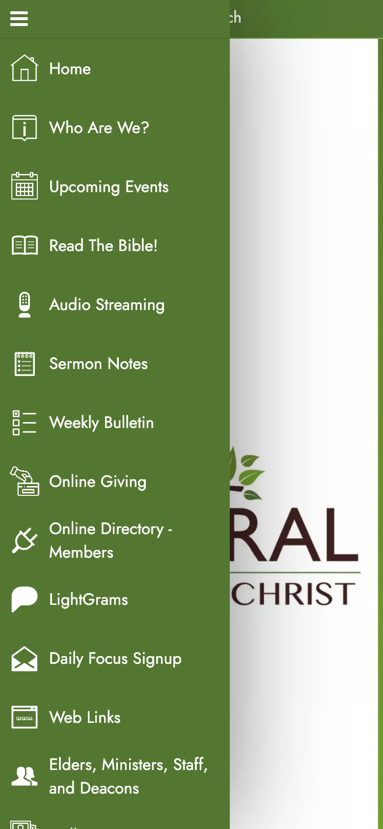 Central Church of Christ JC | Indus Appstore | Screenshot