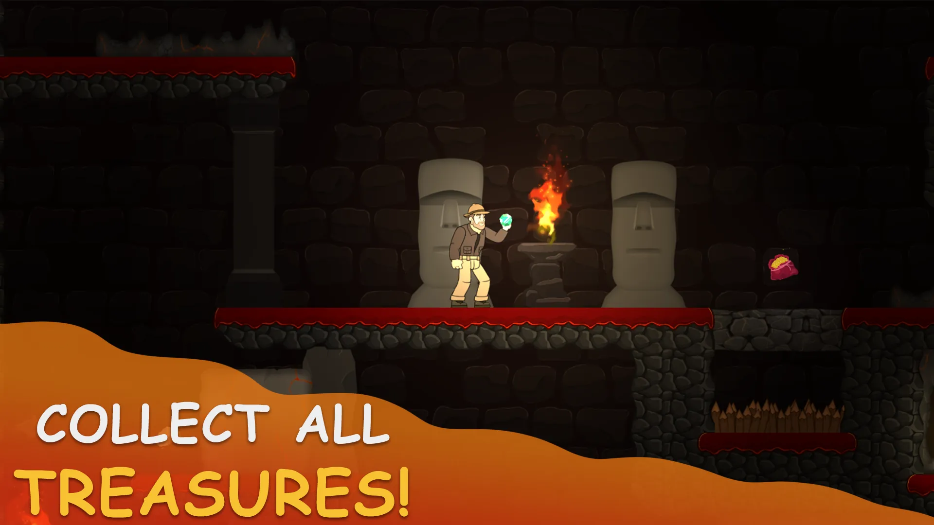 Volcano Escape | Indus Appstore | Screenshot