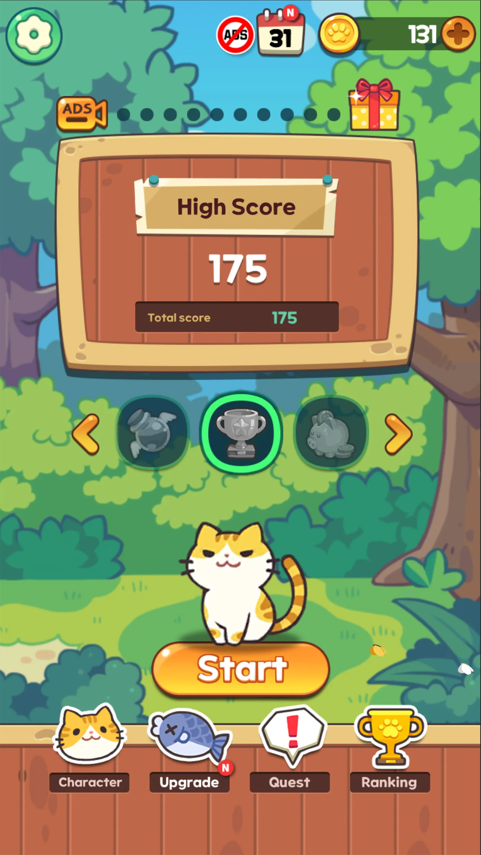 Cat&Friends! Jumping Away! | Indus Appstore | Screenshot