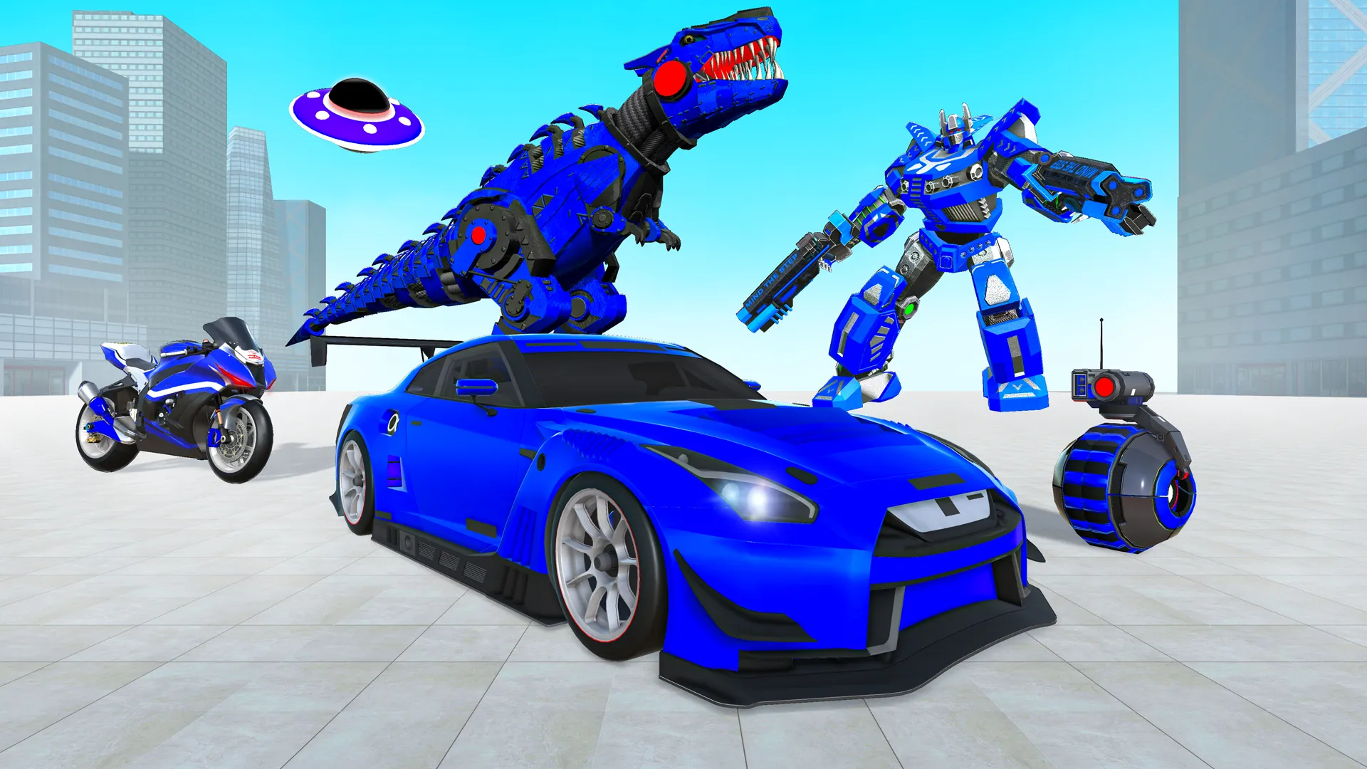 Dino Transform Robot Games | Indus Appstore | Screenshot