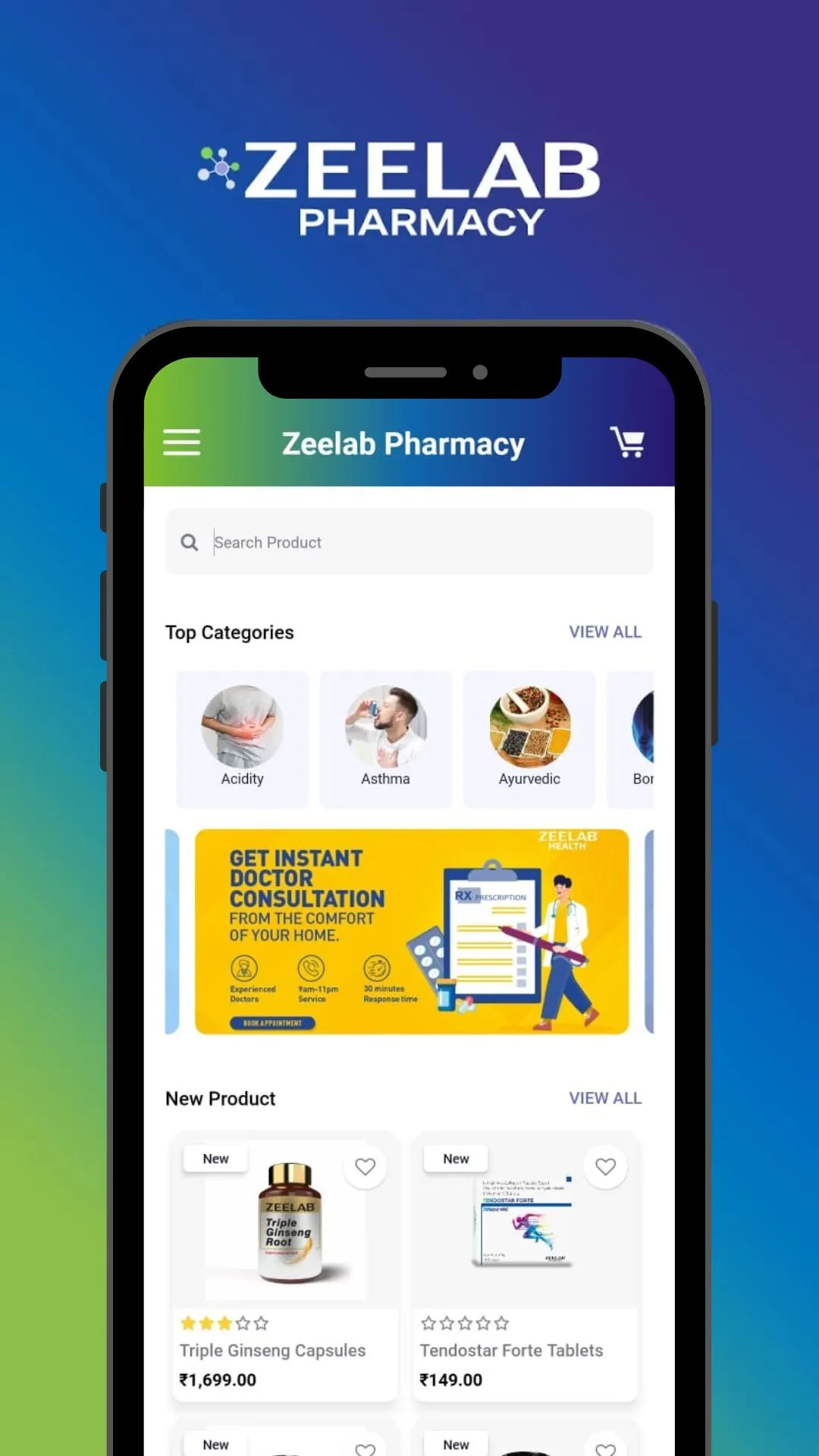 ZEELAB Pharmacy | Indus Appstore | Screenshot