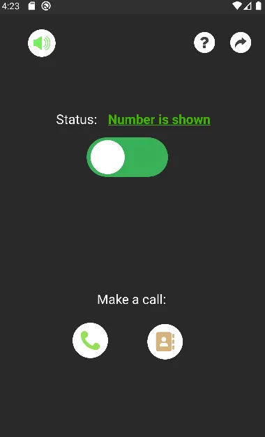 Hide My Number |Hide Caller Id | Indus Appstore | Screenshot