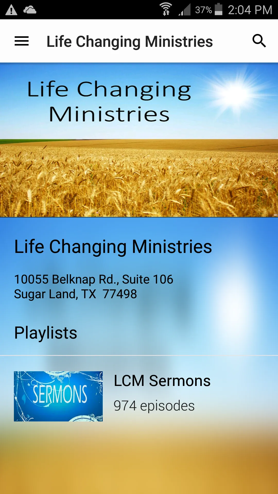 LCM Sermons | Indus Appstore | Screenshot