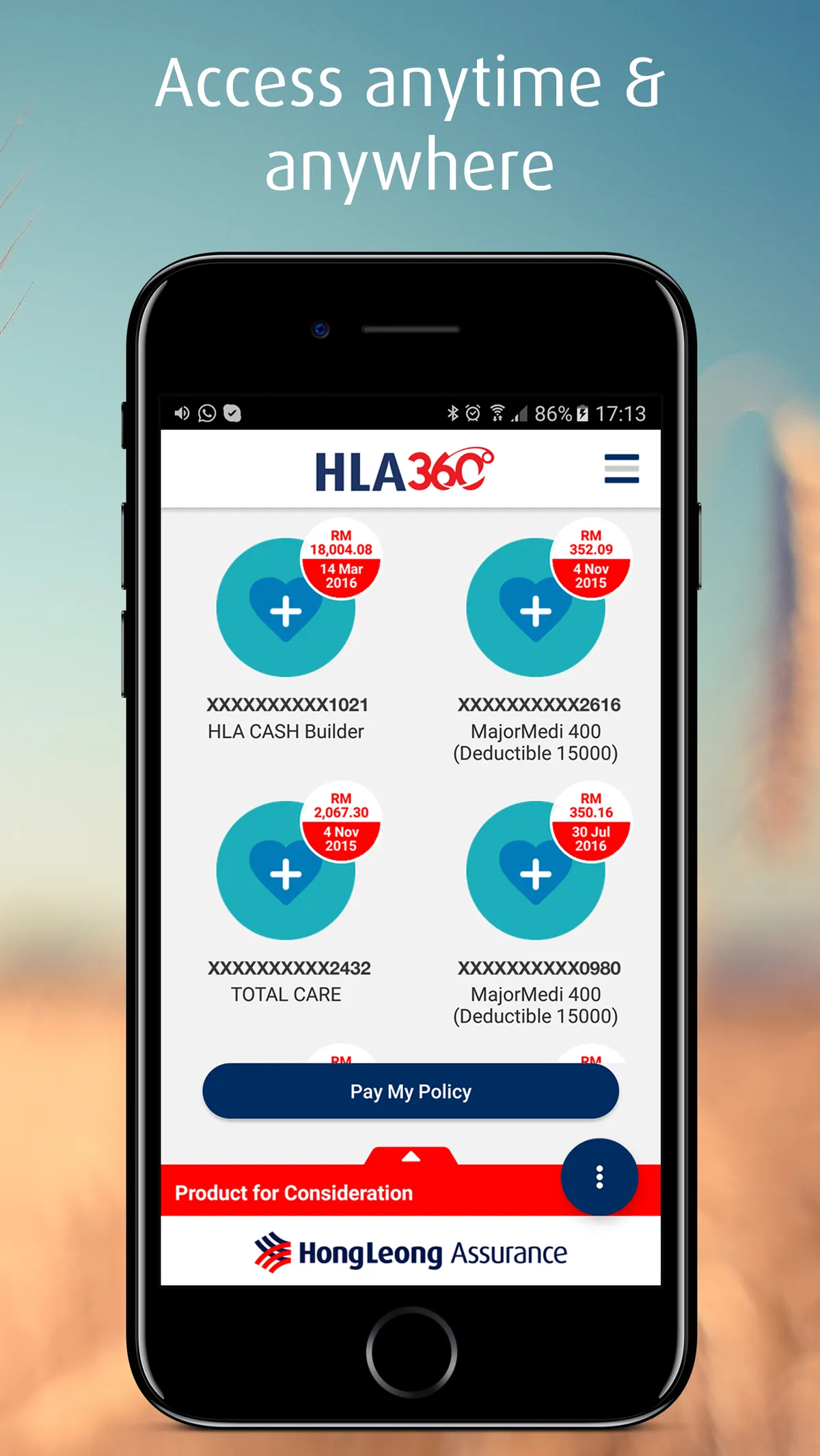 HLA360° app by HLA | Indus Appstore | Screenshot