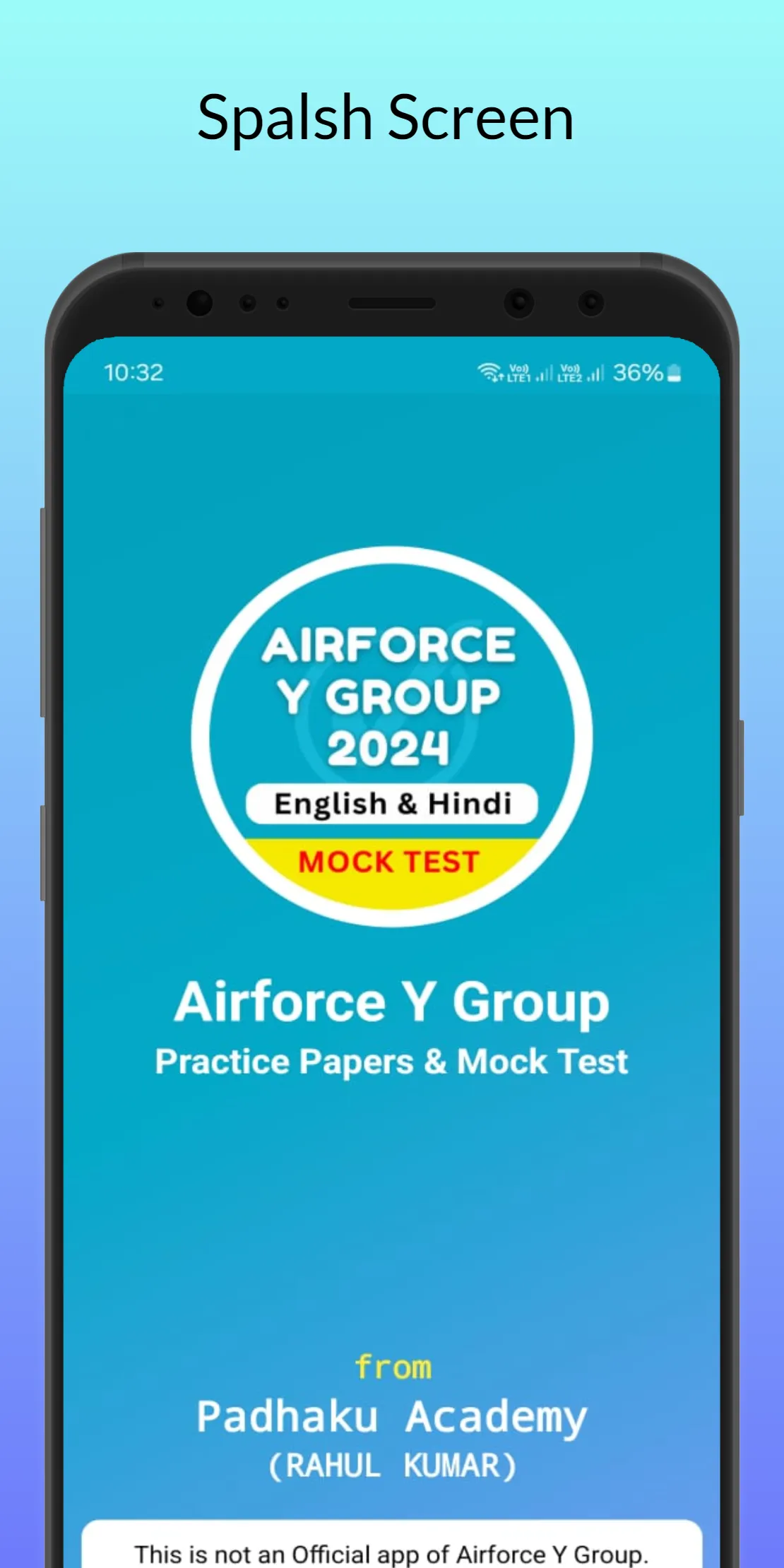 Airforce Y Group Papers & Test | Indus Appstore | Screenshot