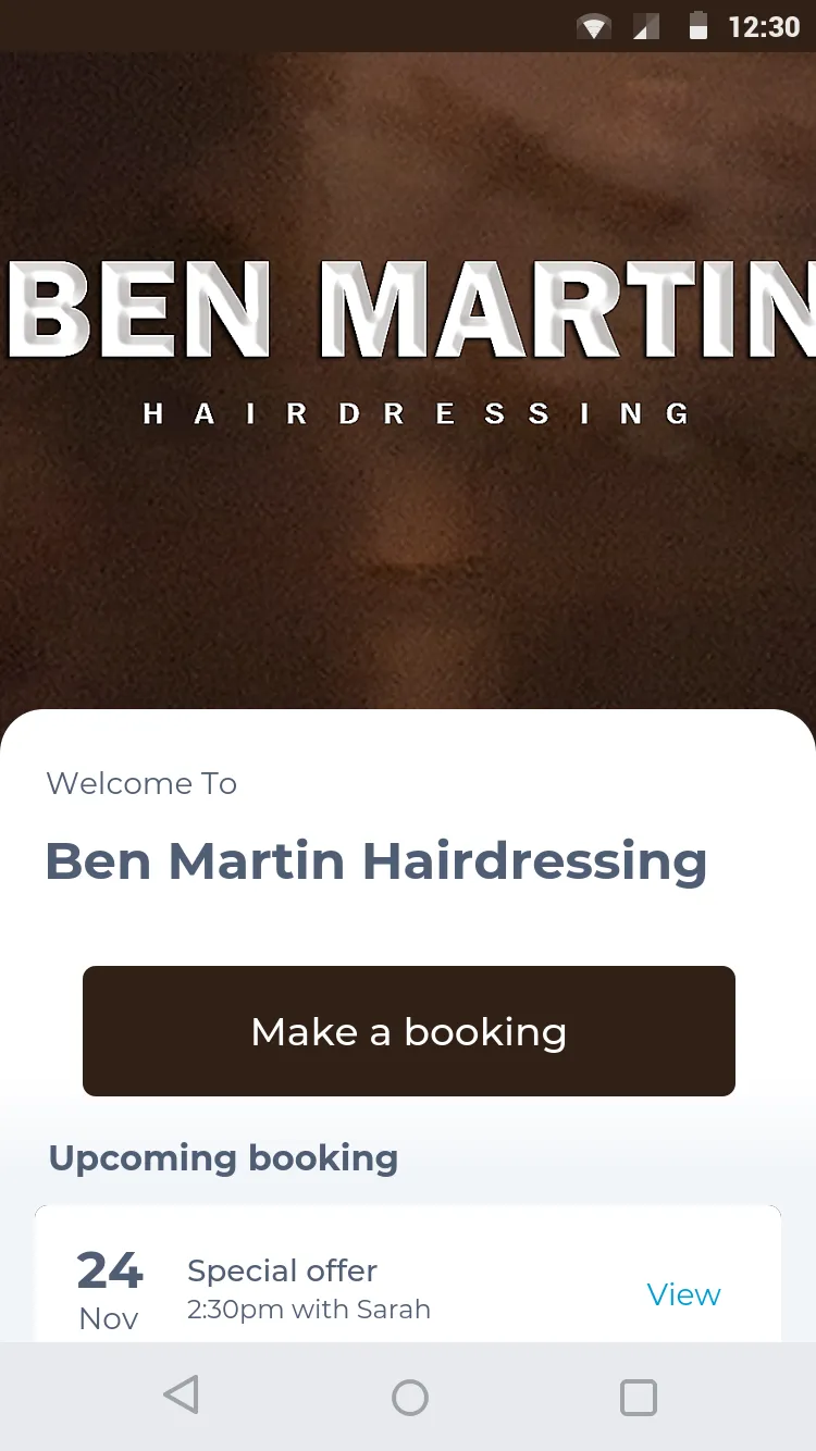 Ben Martin Hairdressing | Indus Appstore | Screenshot