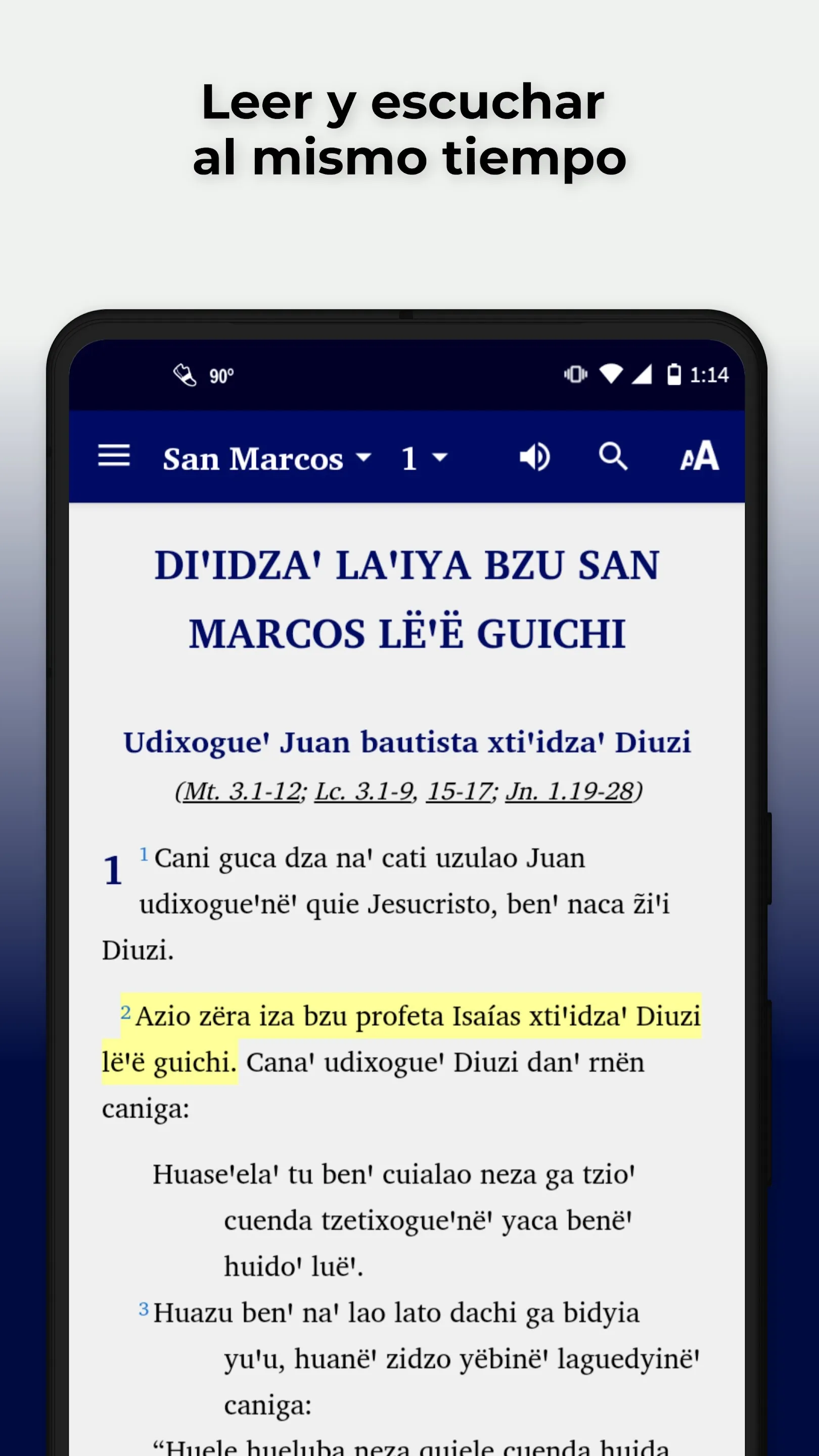 Zapotec Choapan Bible | Indus Appstore | Screenshot