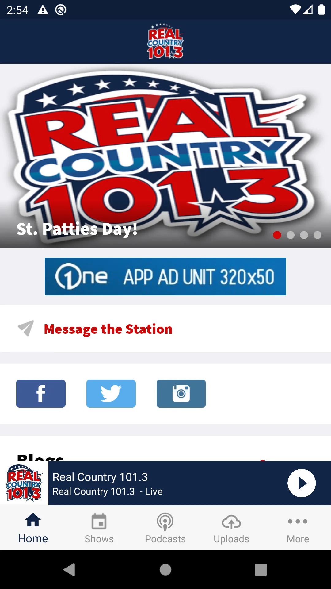 101.3 Real Country | Indus Appstore | Screenshot