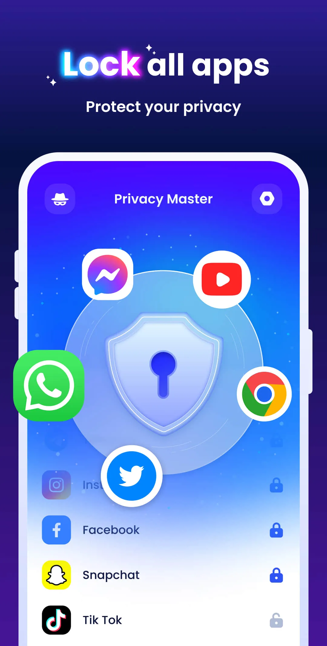 App Lock: App Lock Fingerprint | Indus Appstore | Screenshot