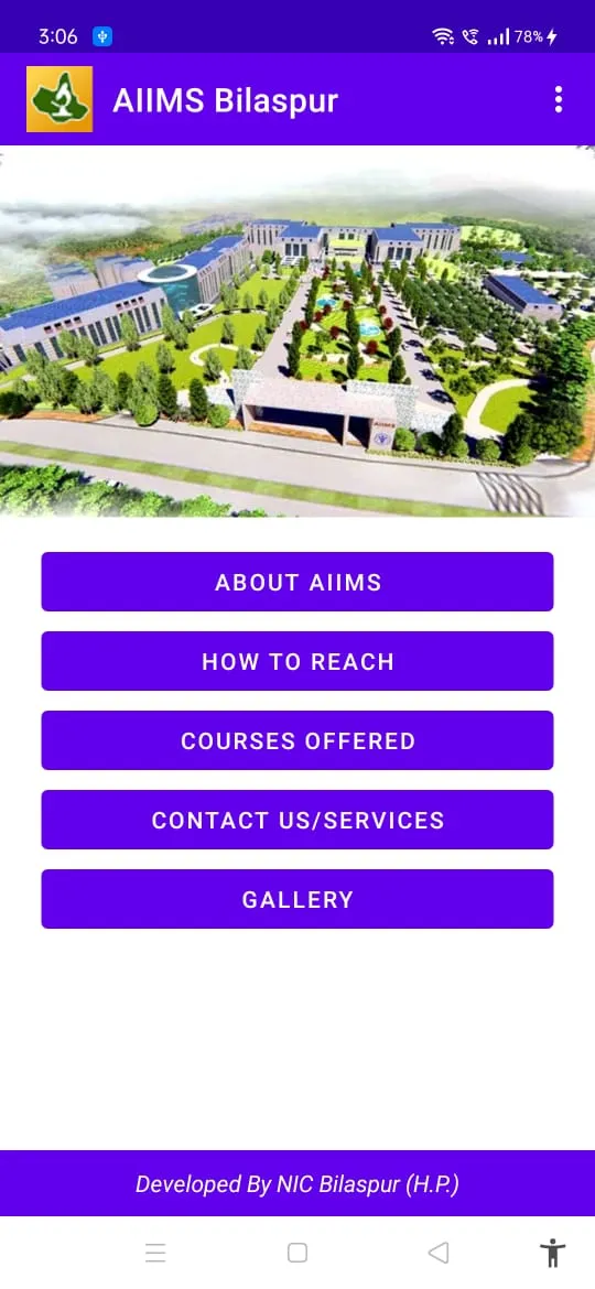 AIIMS Bilaspur | Indus Appstore | Screenshot