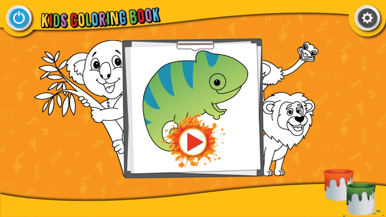 Animal Coloring Book for kids | Indus Appstore | Screenshot