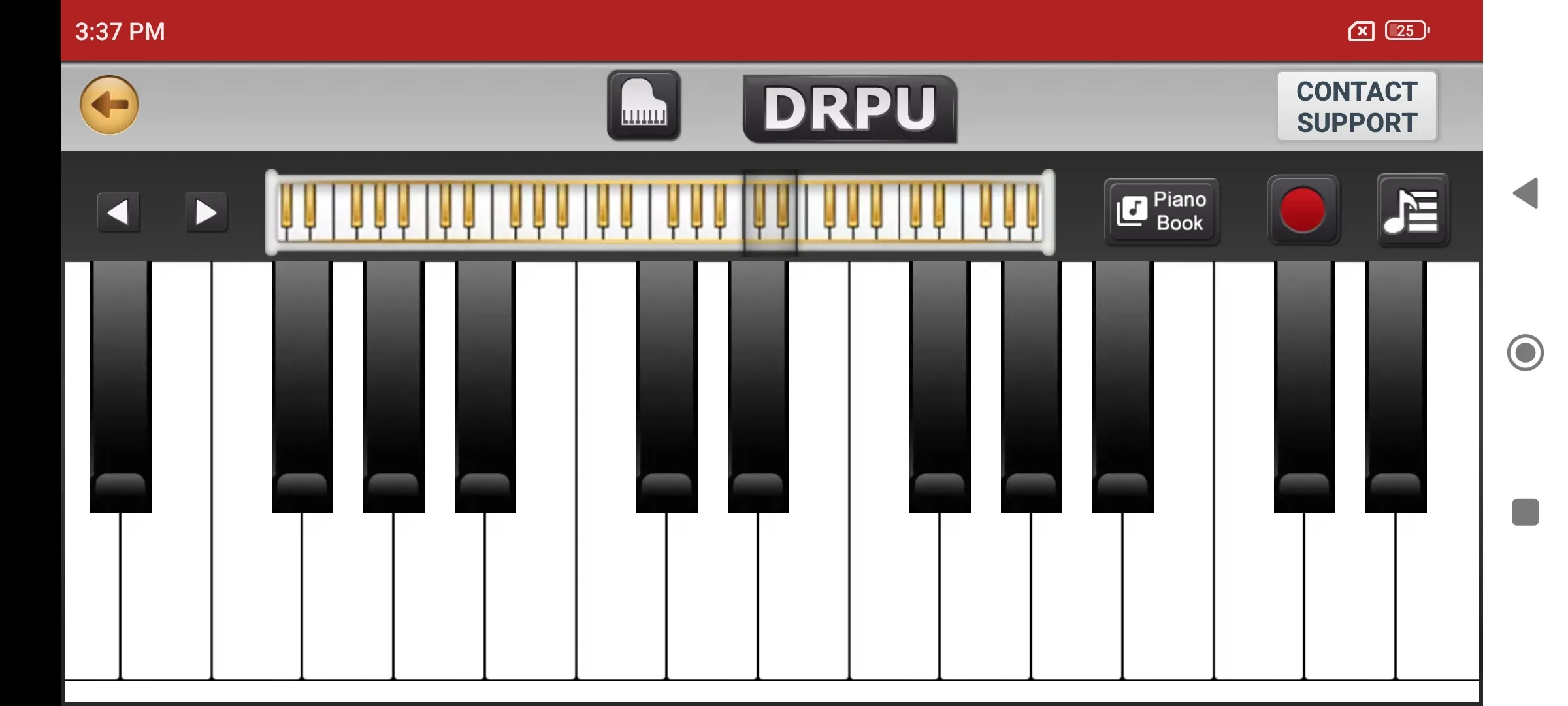 Electric Piano Digital Music | Indus Appstore | Screenshot