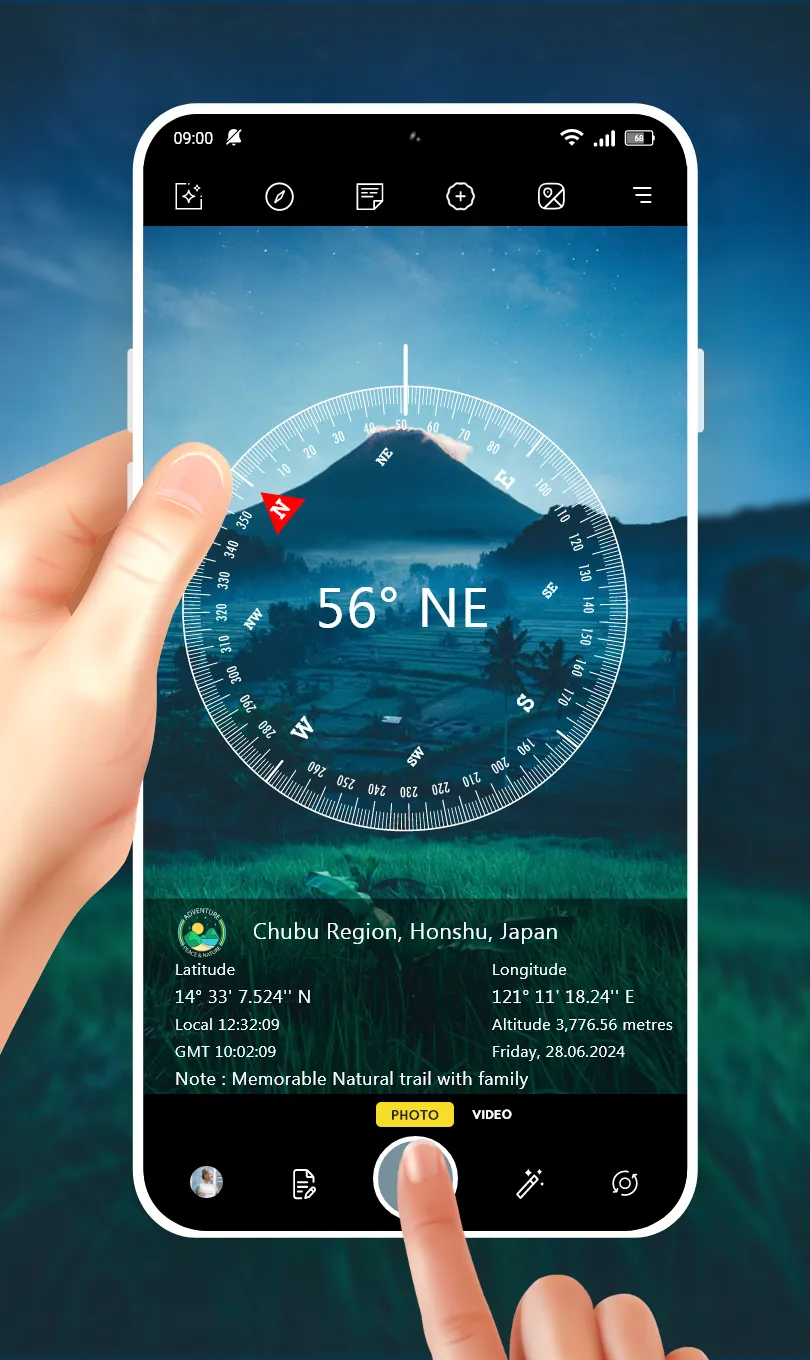 Geotag Photo Location Camera | Indus Appstore | Screenshot